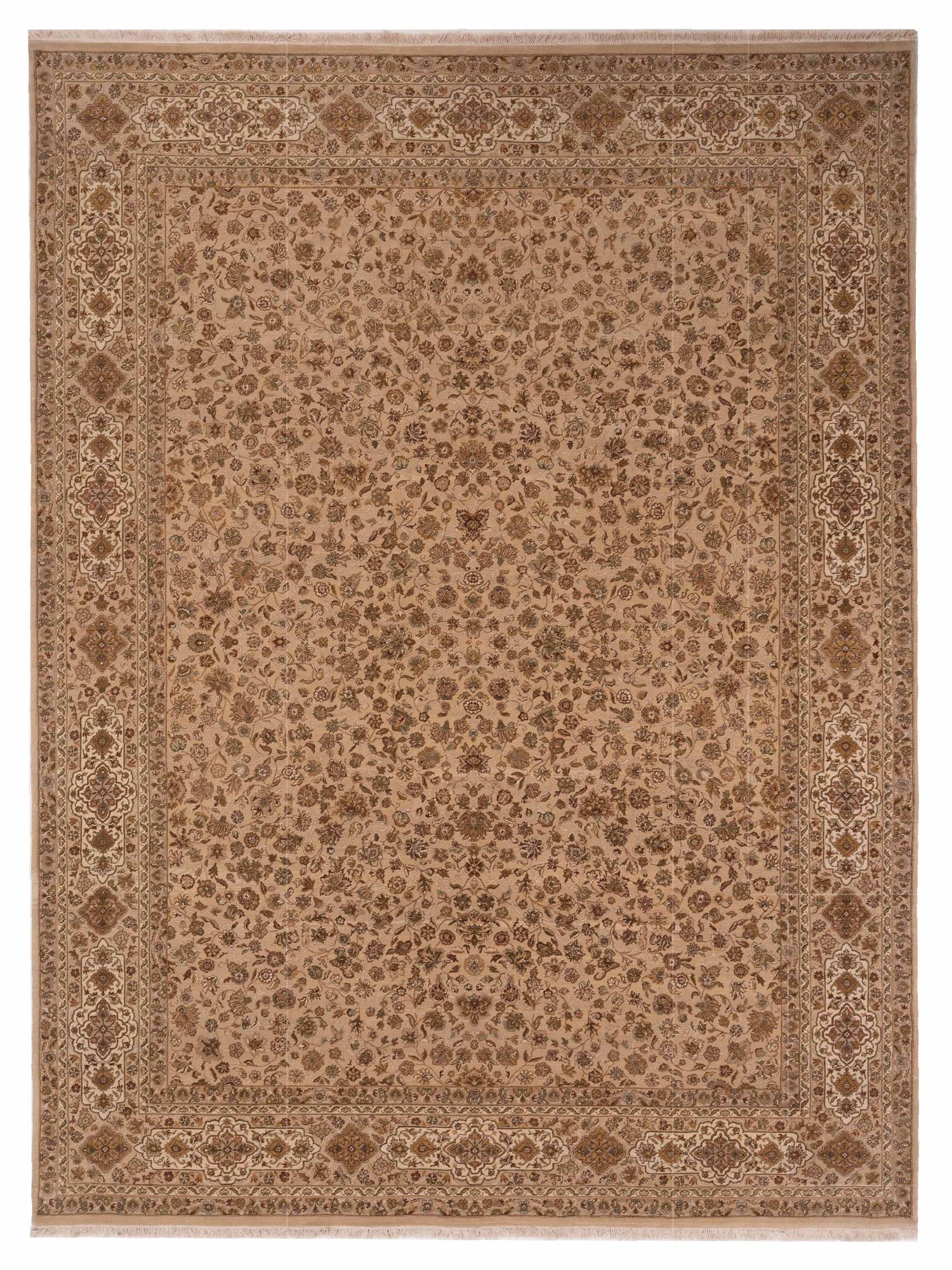 Empire Transitional Wool Handmade Hand Knotted One of a Kind Area Rug