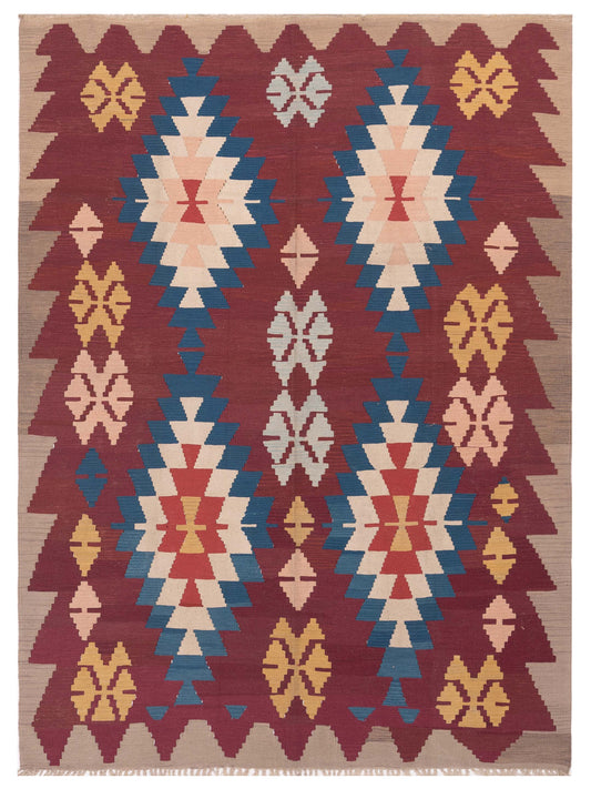 Pasha Anatolian Kilim 40451 Multi Tribal Hand Woven Rug