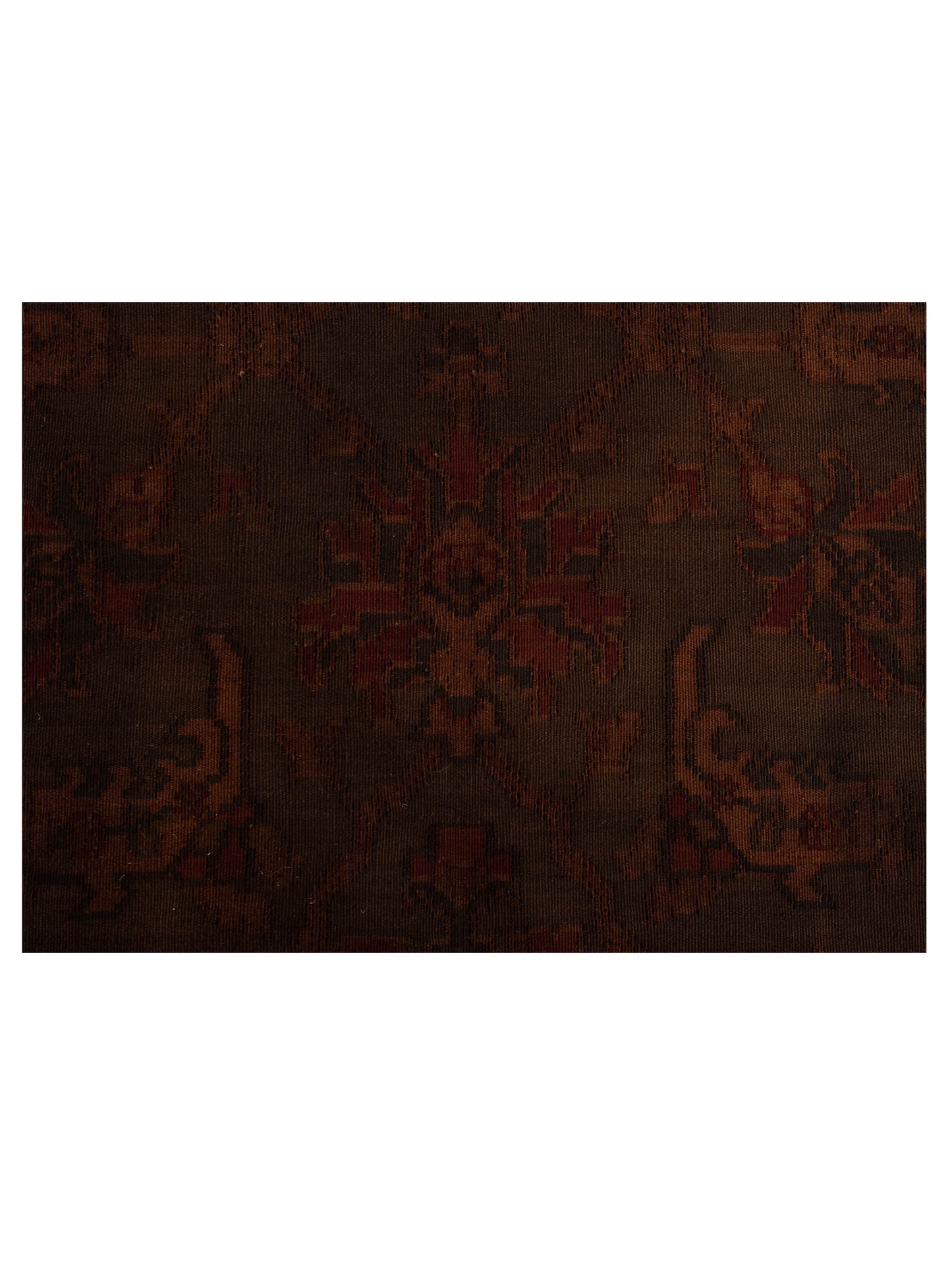 Pasha Vintage 66467 Dark Brown  Contemporary Hand Knotted Rug