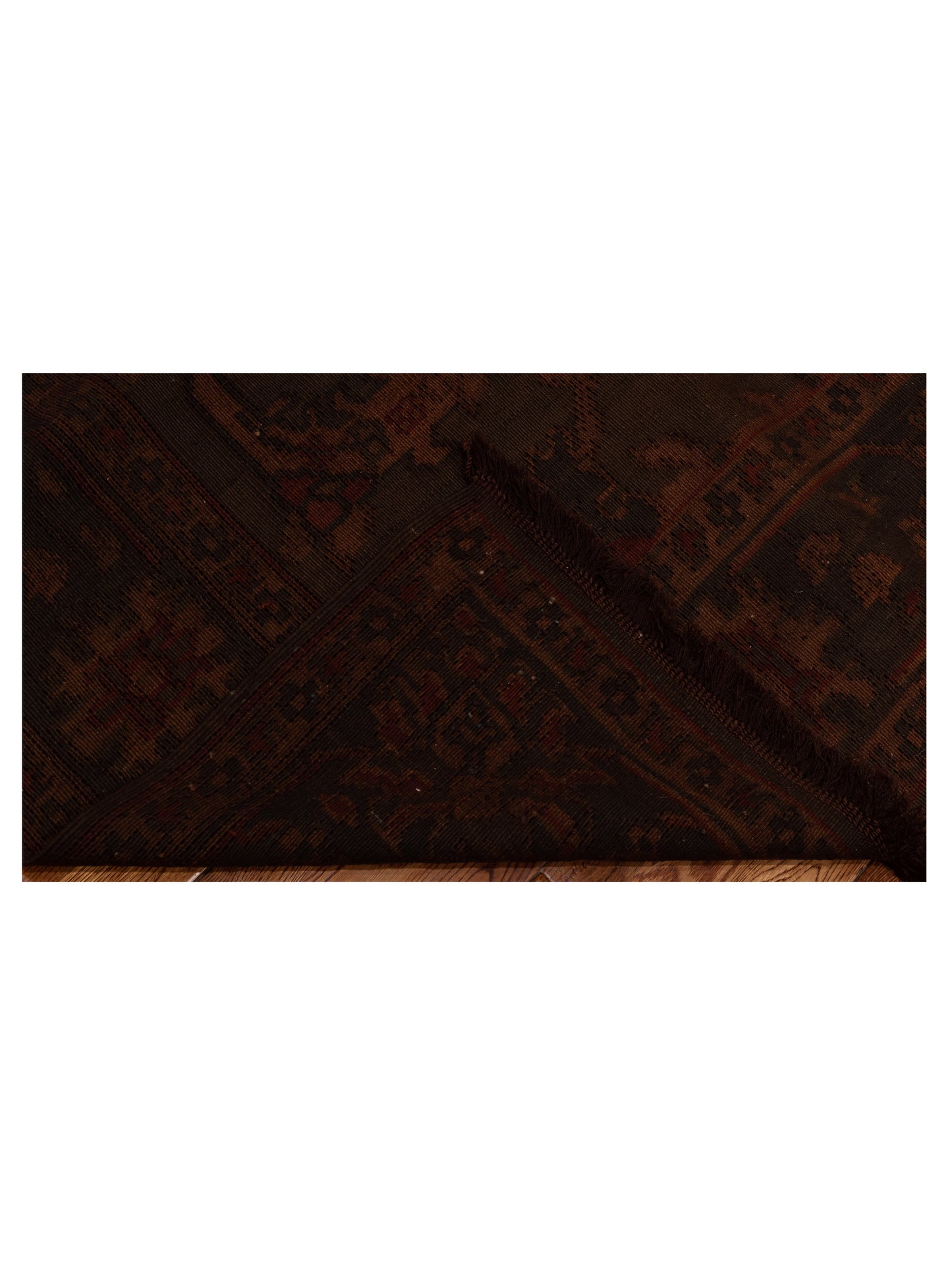 Pasha Vintage 66467 Dark Brown  Contemporary Hand Knotted Rug