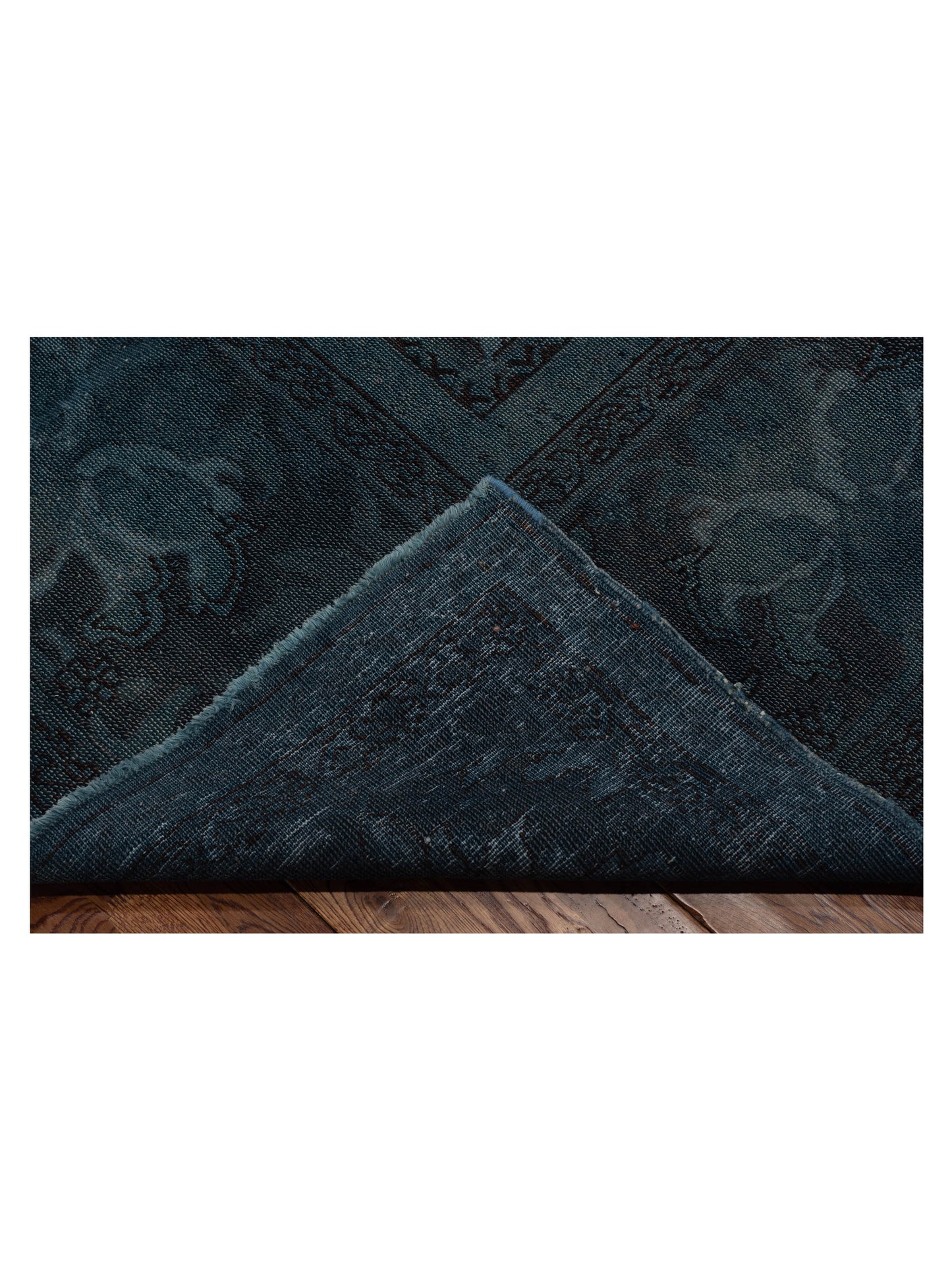 Pasha Vintage 68355 Navy  Contemporary Hand Knotted Rug