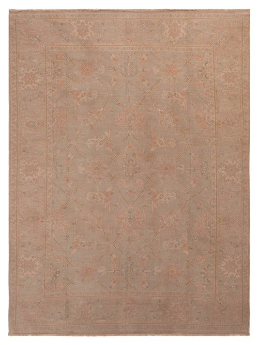 Pasha Transilvanian Kilim 69975 Light Brown Transitional Hand Woven Rug