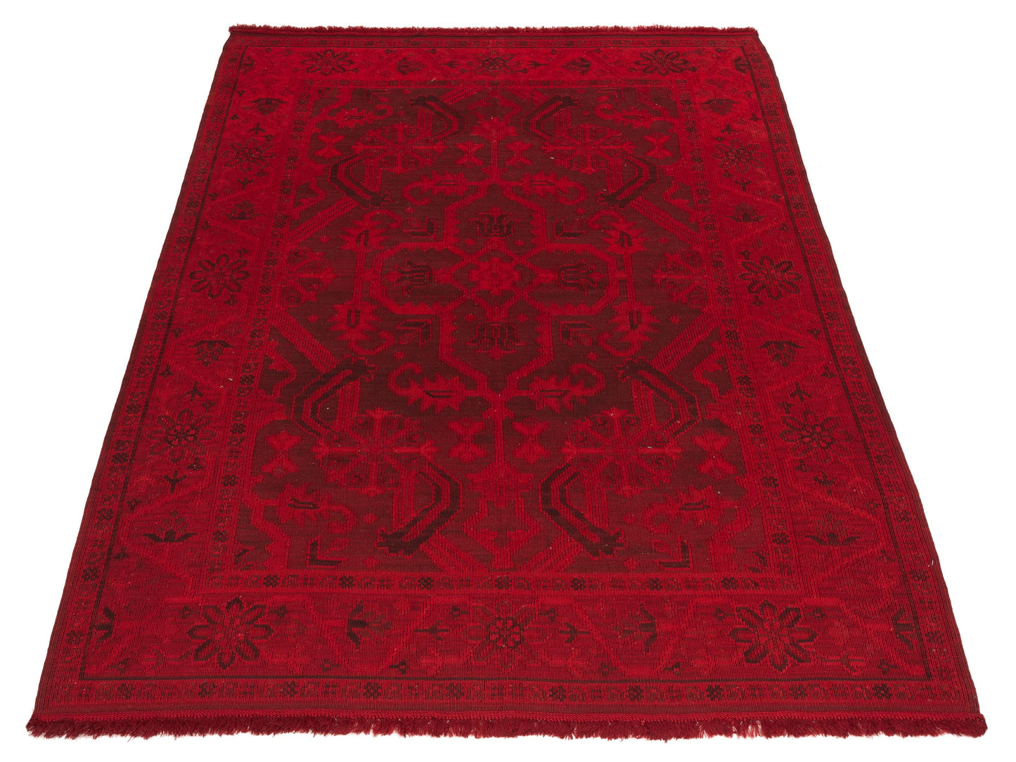 Pasha Vintage 70083 Red  Contemporary Hand Knotted Rug