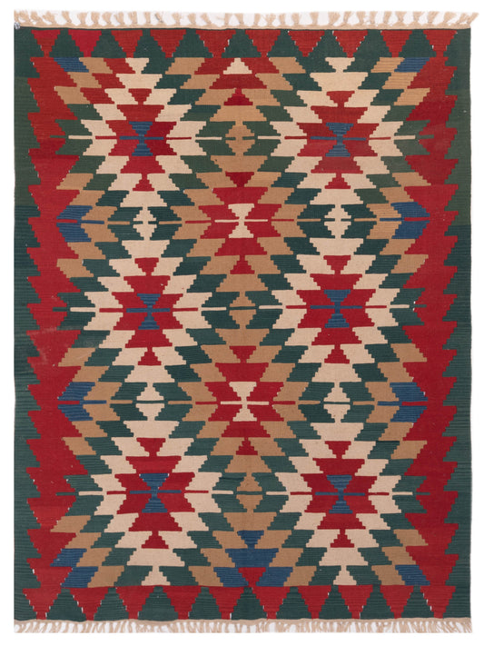 Pasha Anatolian Kilim 70184 Multi Tribal Hand Woven Rug