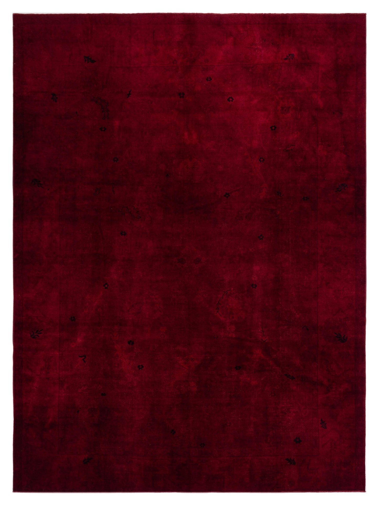 Pasha Vintage 76188 Red Contemporary Hand Knotted Rug