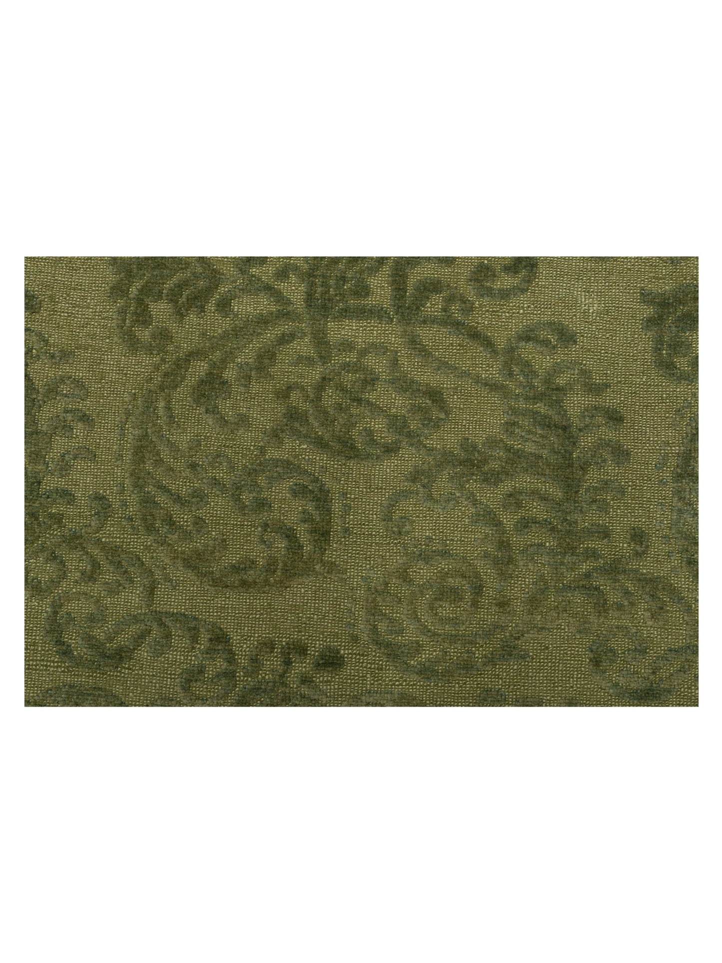 Pasha Vintage 77053 Green  Contemporary Hand Knotted Rug