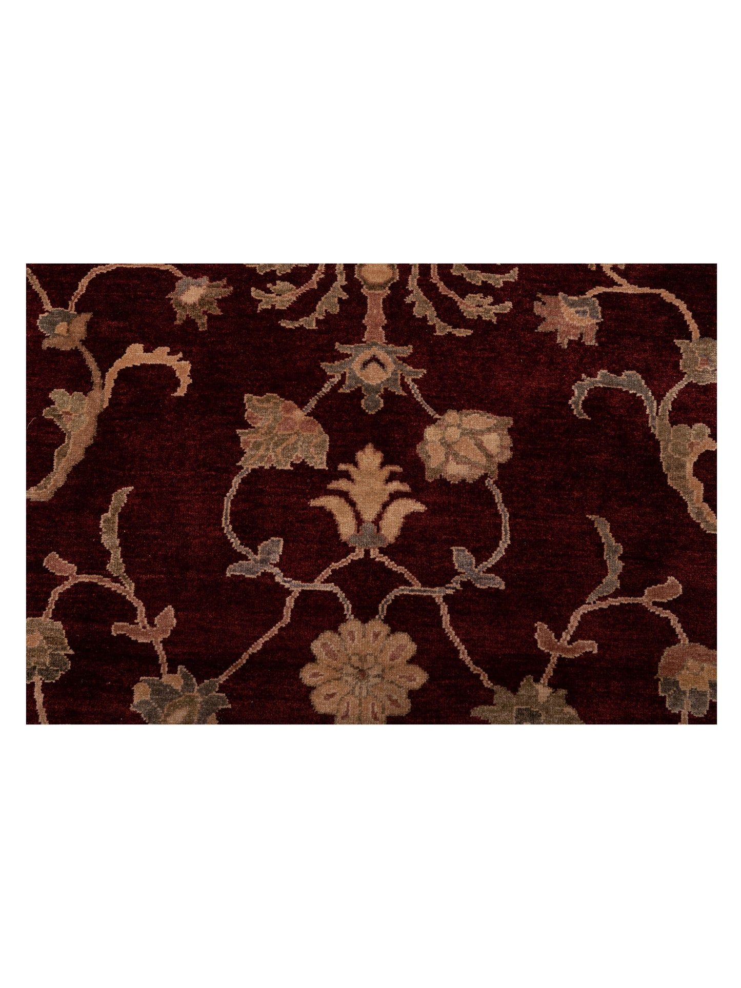 Pasha Turkish Elvan 77285 Red Gold Traditional Hand Knotted Rug