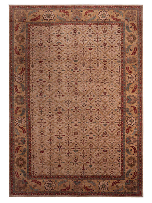 Pasha Elvan Yesim Ivory Traditional Hand Knotted Rug