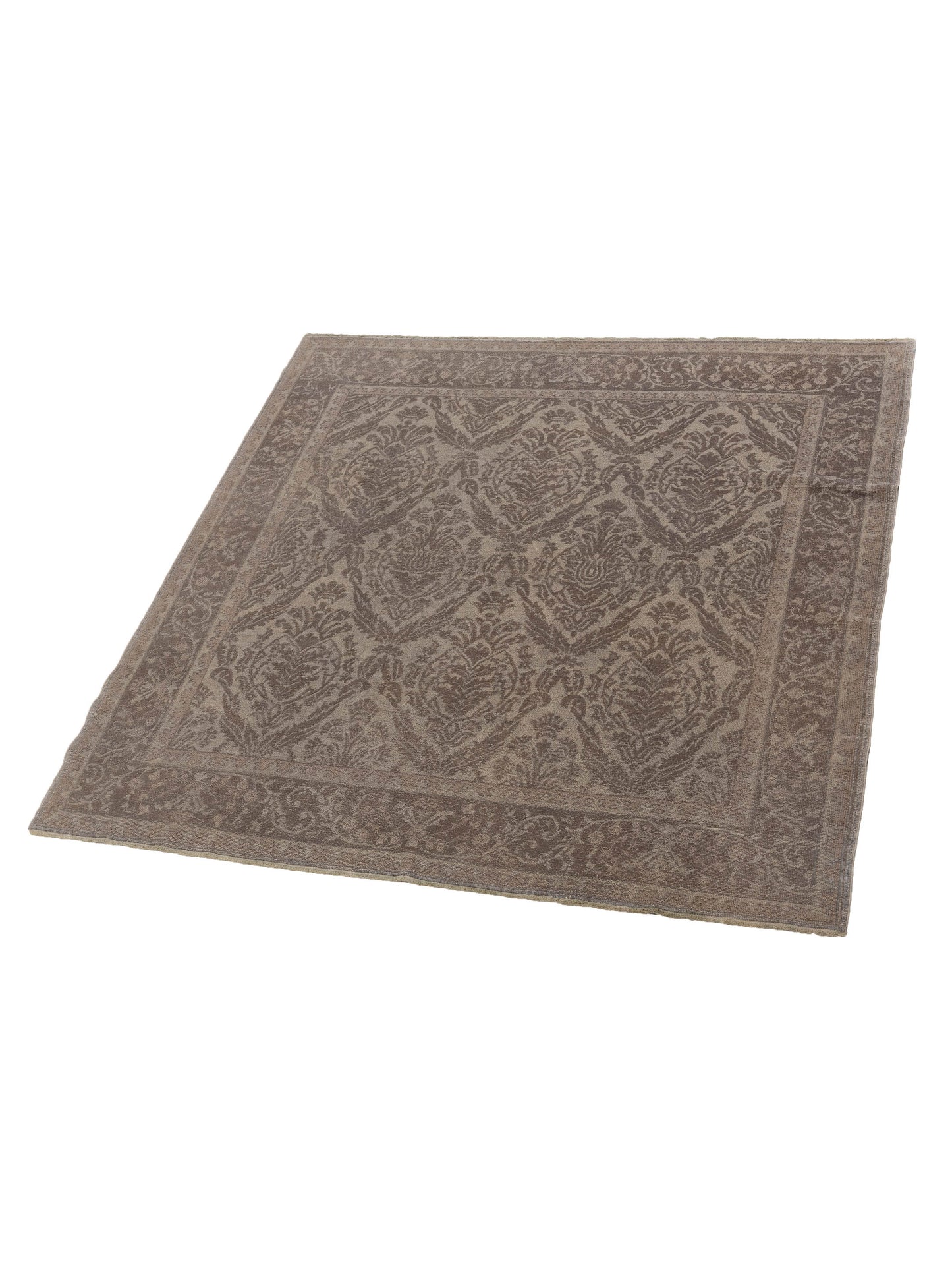 Pasha Vintage 78597 Silver  Contemporary Hand Knotted Rug