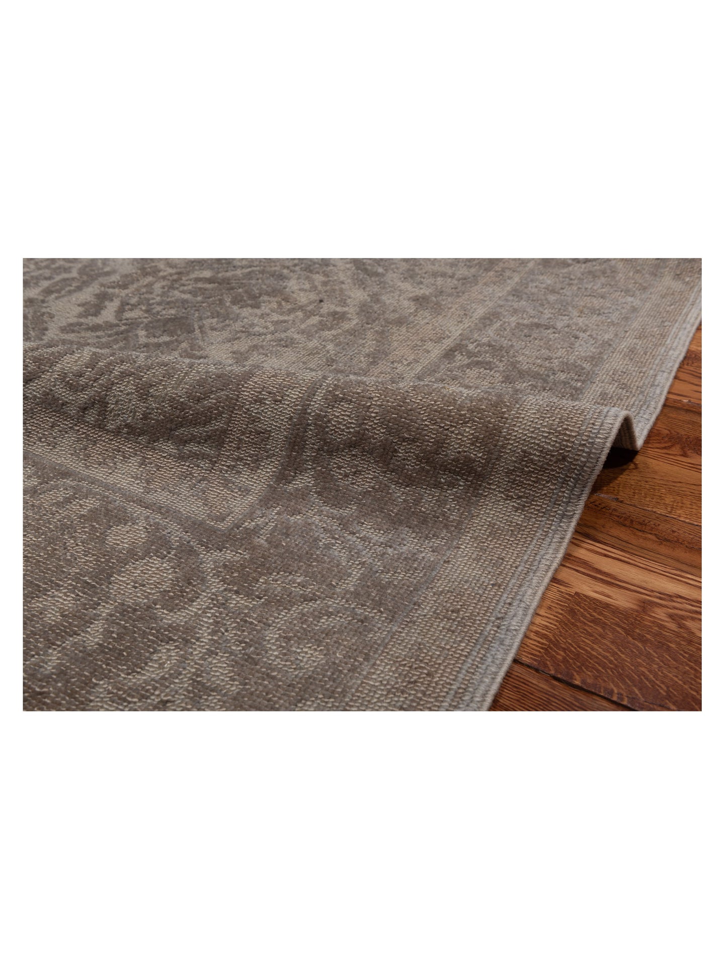 Pasha Vintage 78597 Silver  Contemporary Hand Knotted Rug