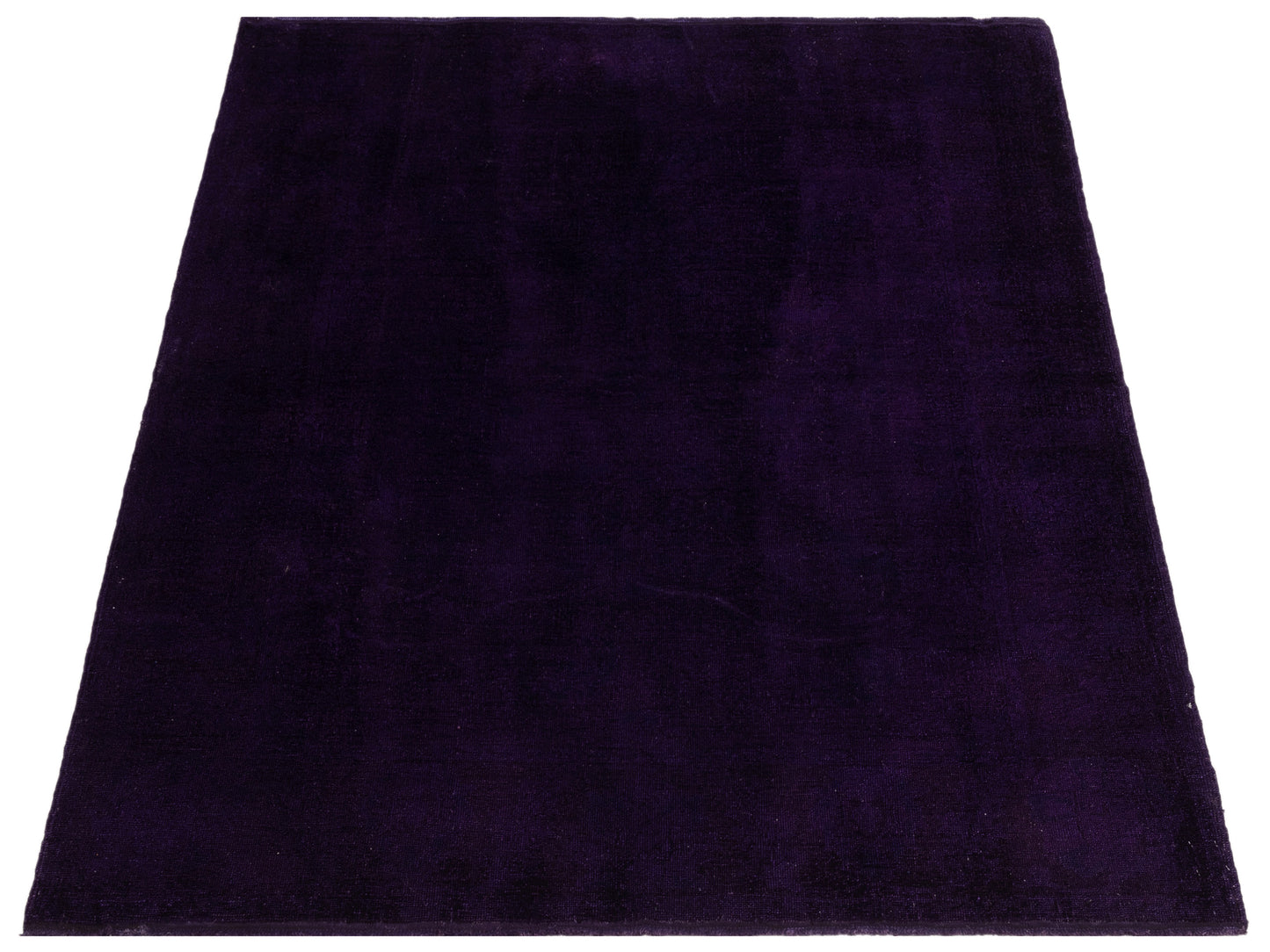 Pasha Vintage 78631 Dark Purple  Contemporary Hand Knotted Rug