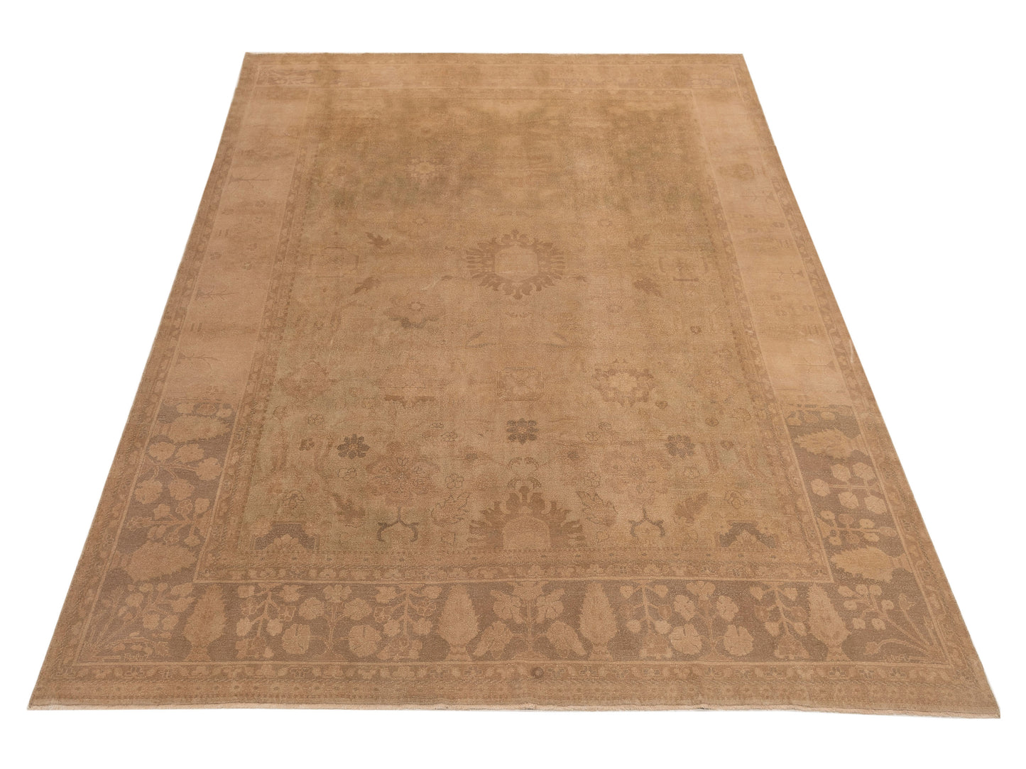 Pasha Vintage 79877 Charcoal  Contemporary Hand Knotted Rug