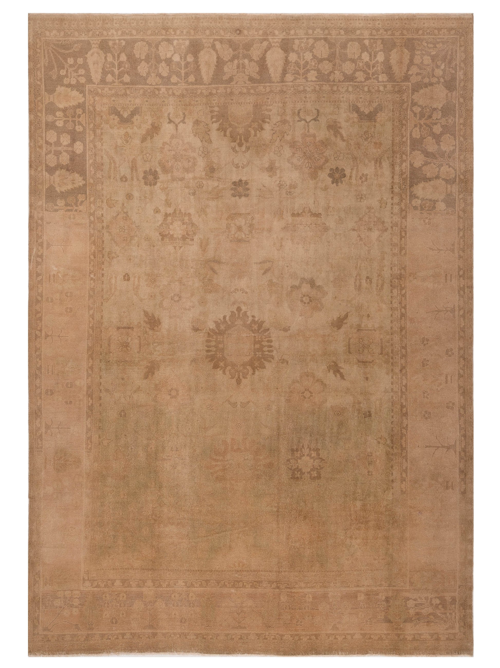 Pasha Vintage 79877 Charcoal Contemporary Hand Knotted Rug