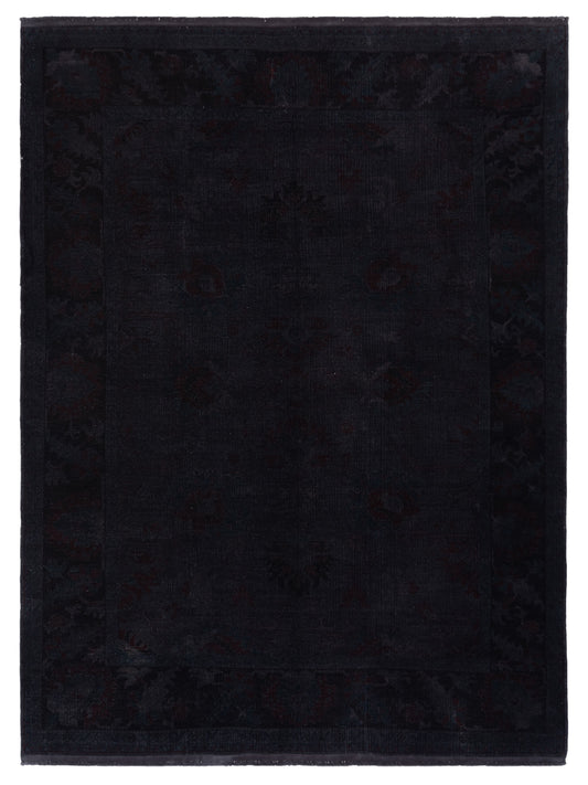 Pasha Elvan Nesif Charcoal Traditional Hand Knotted Rug