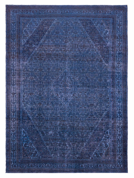 Pasha Vintage 81247 Blue Contemporary Hand Knotted Rug