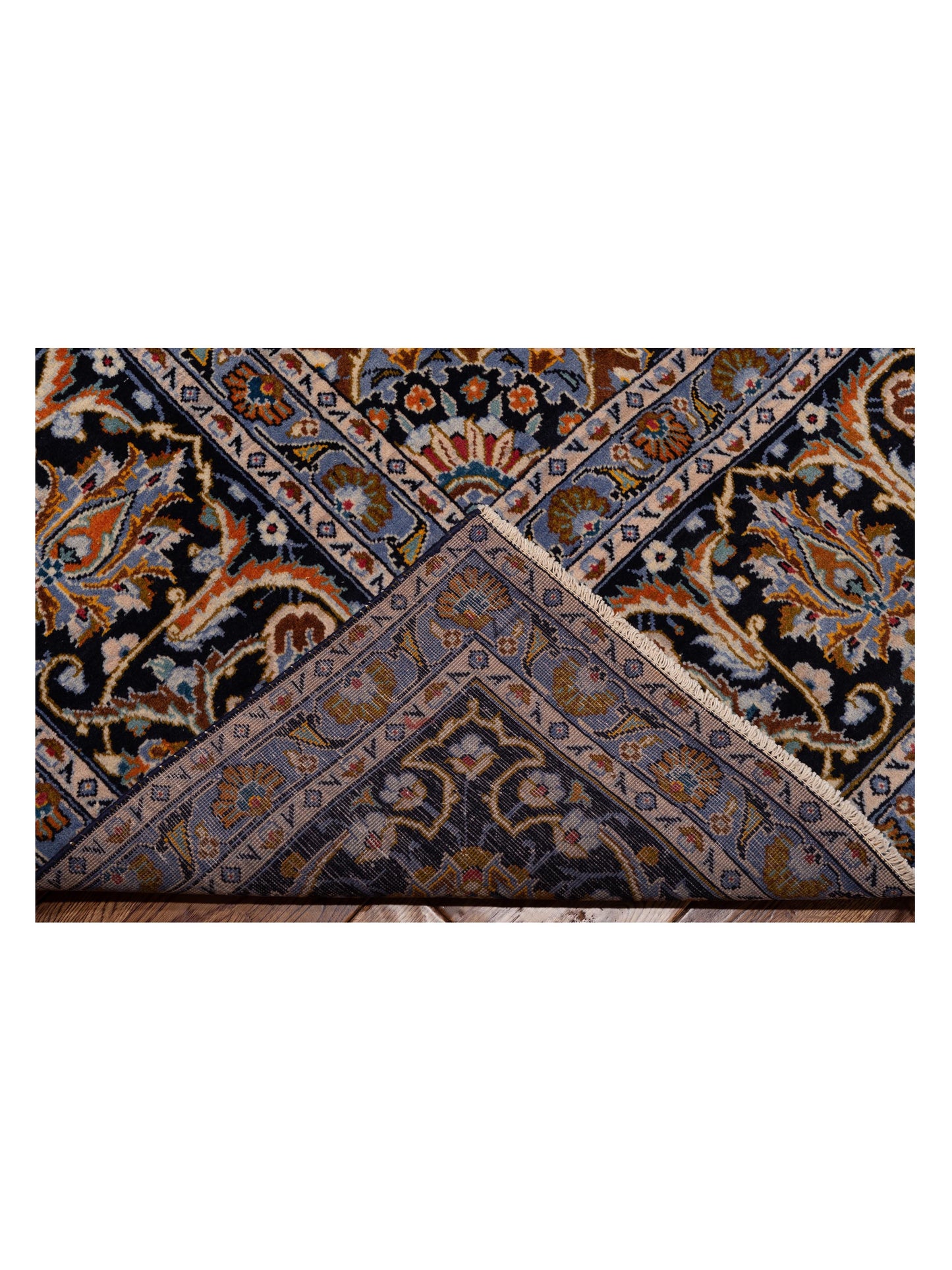 Pasha Antique Heirloom 81259 Navy  Traditional Hand Knotted Rug