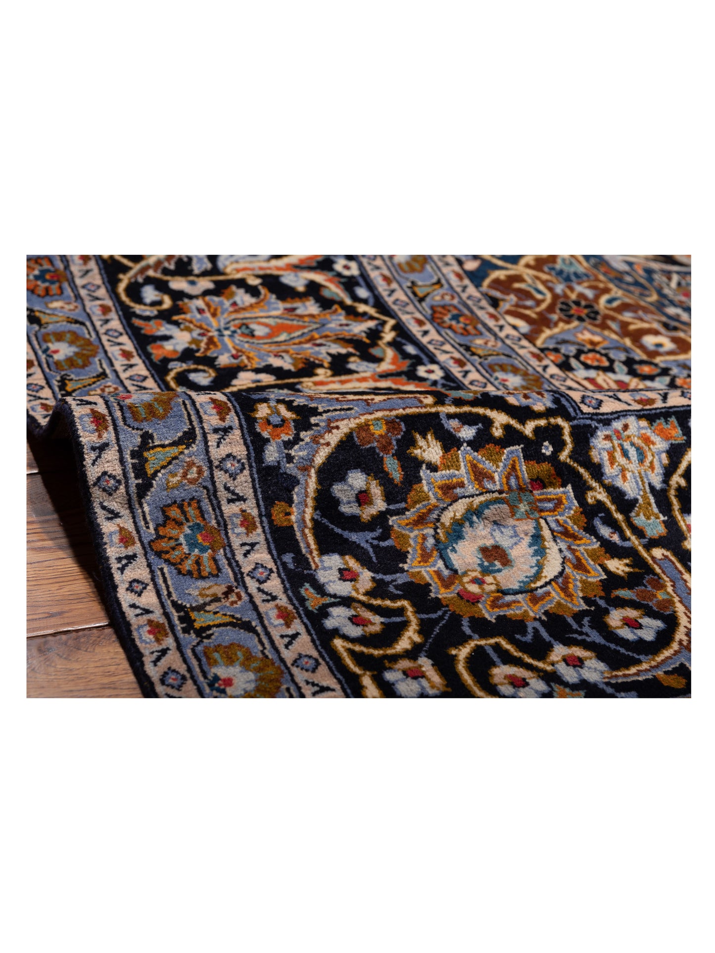 Pasha Antique Heirloom 81259 Navy  Traditional Hand Knotted Rug