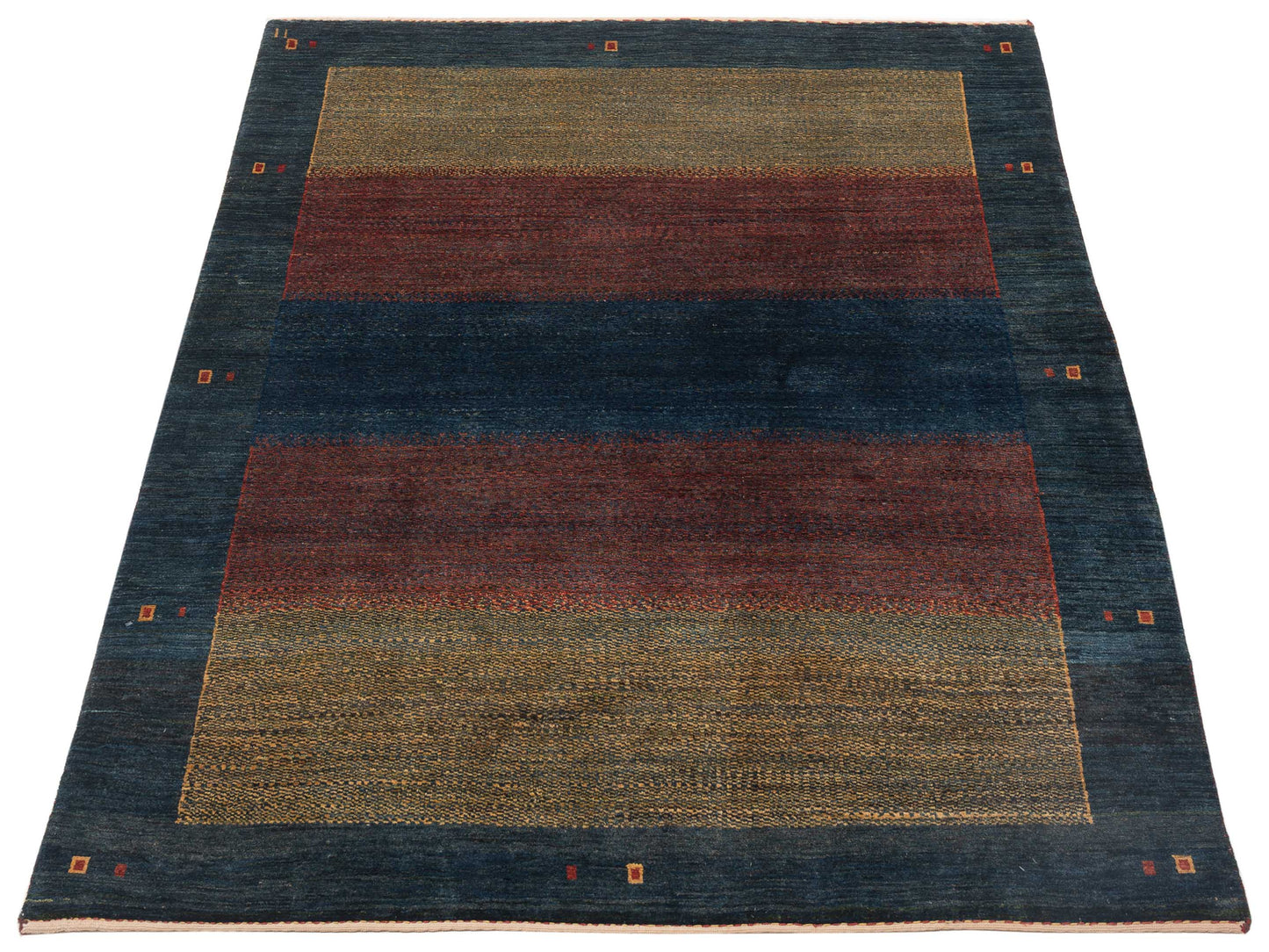 Siena Persian Gabbeh 81401 Multi Multi Contemporary Hand Knotted Rug