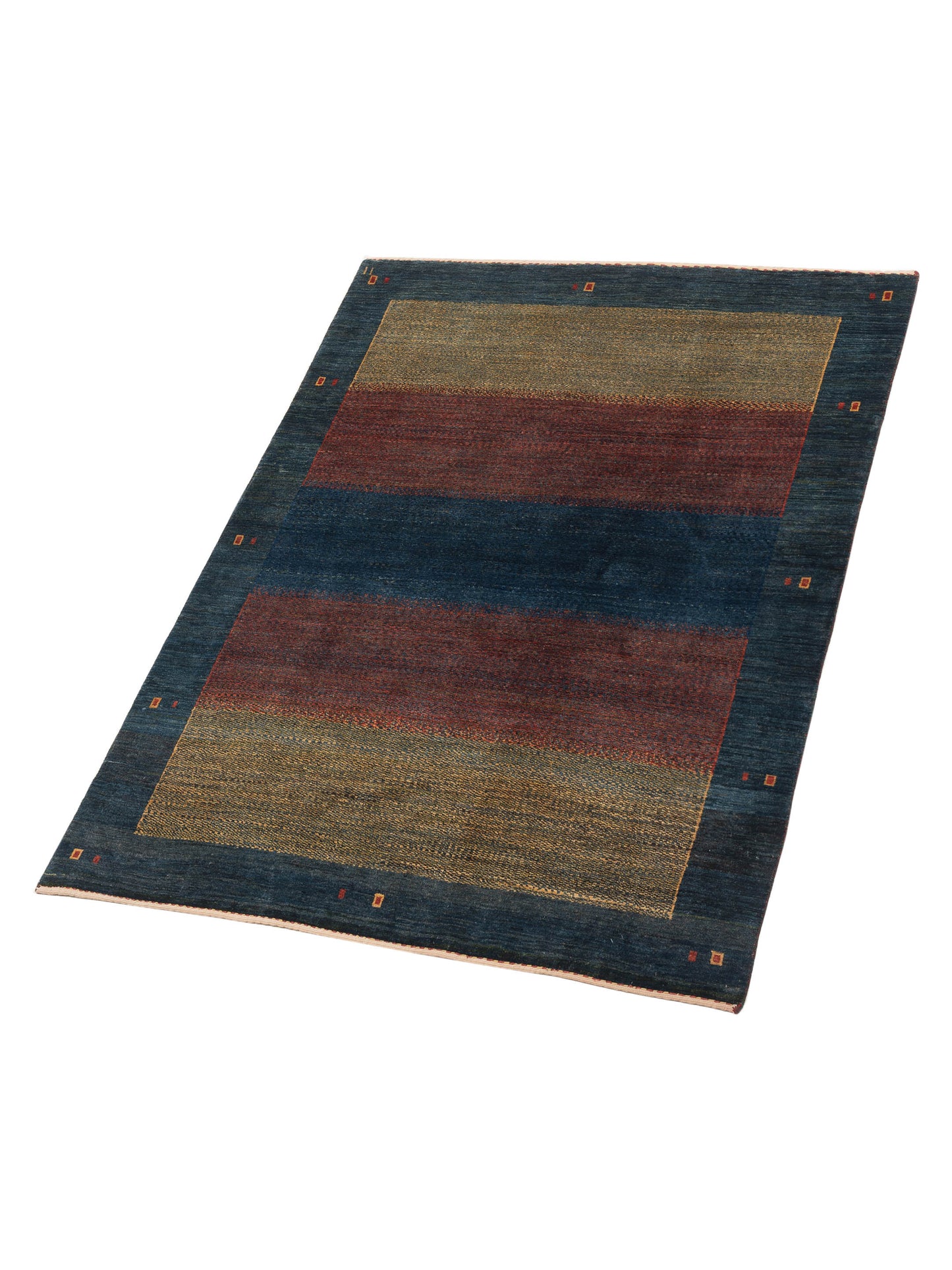 Siena Persian Gabbeh 81401 Multi Multi Contemporary Hand Knotted Rug