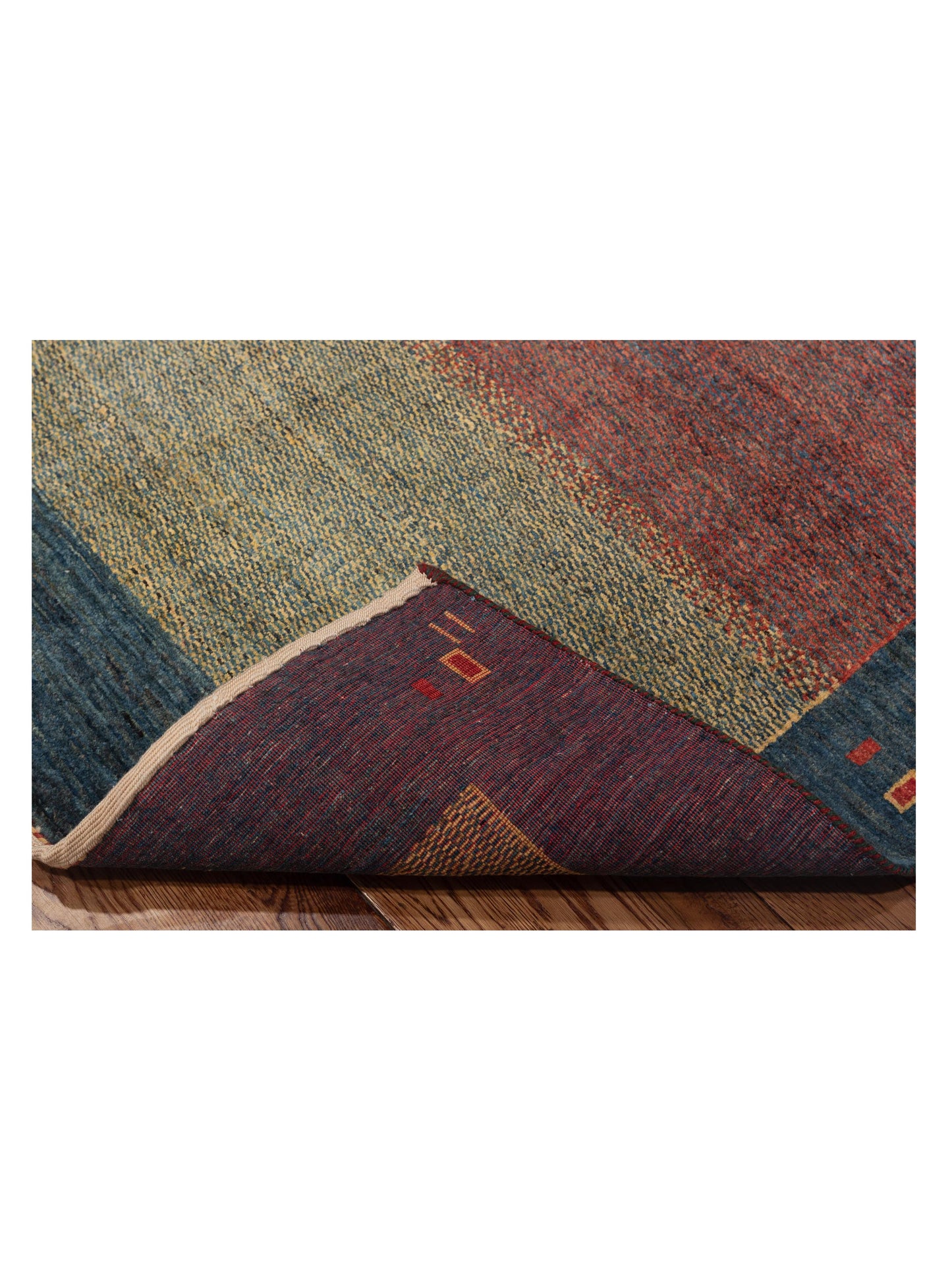 Siena Persian Gabbeh 81401 Multi Multi Contemporary Hand Knotted Rug