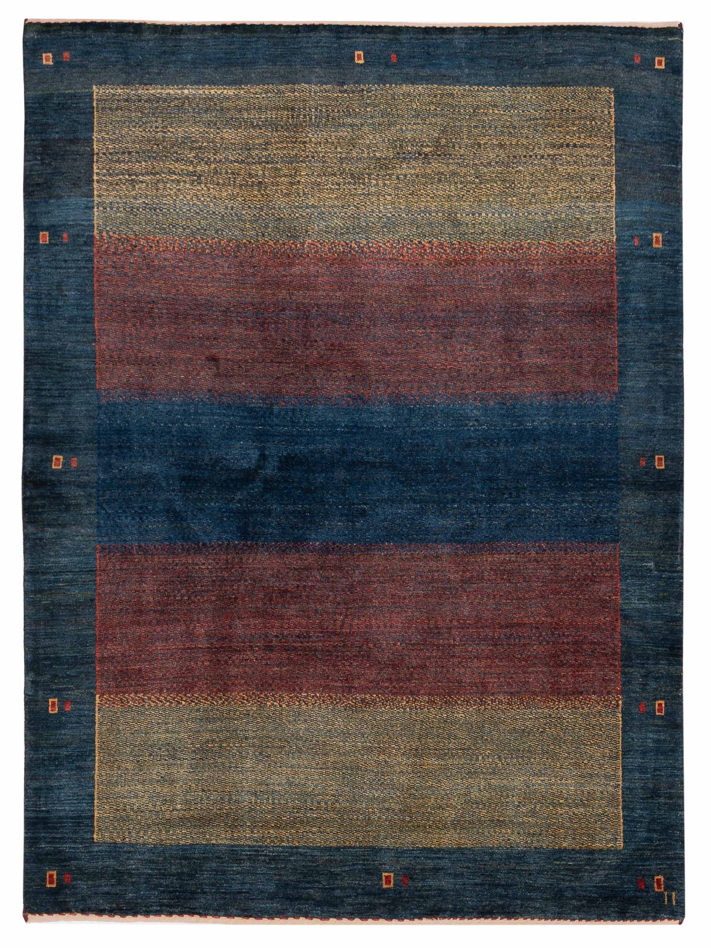 Siena Persian Gabbeh 81401 Multi Contemporary Hand Knotted Rug