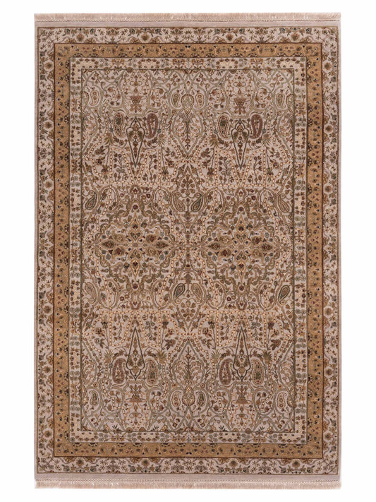 Rajpur Platinum 82026 Ivory Traditional Hand Knotted Rug