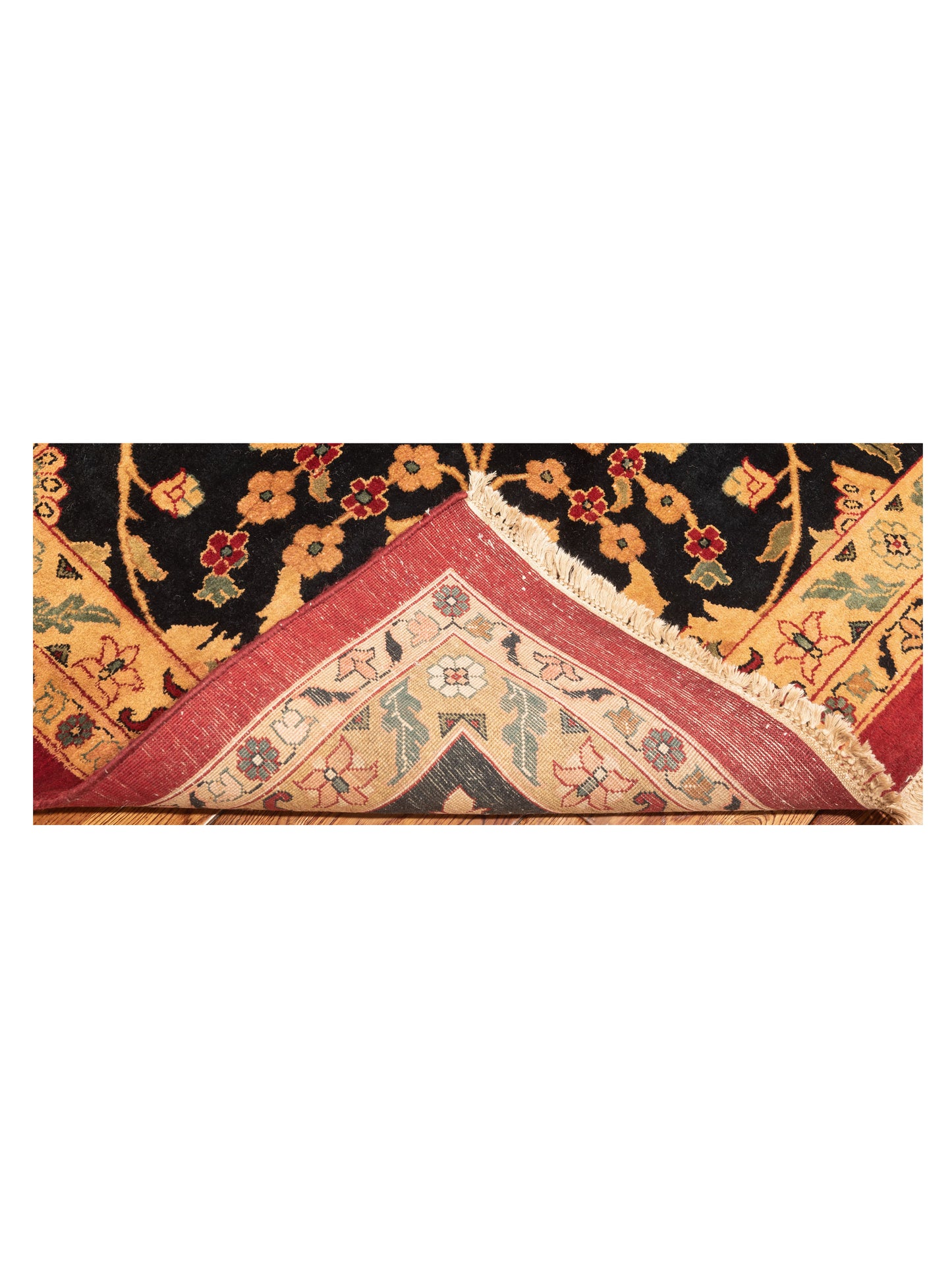 Rajpur Crown 83588 Red Black Transitional Hand Knotted Rug