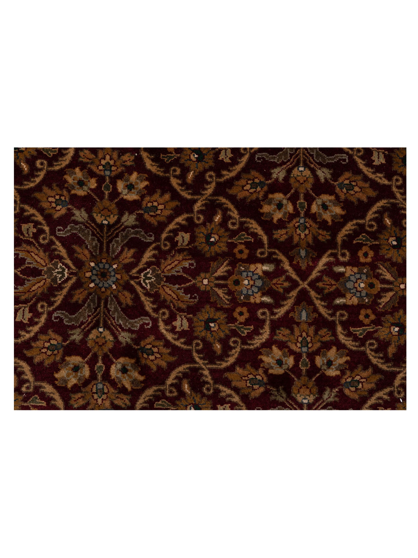 Rajpur Crown 84097 Red Beige Transitional Hand Knotted Rug