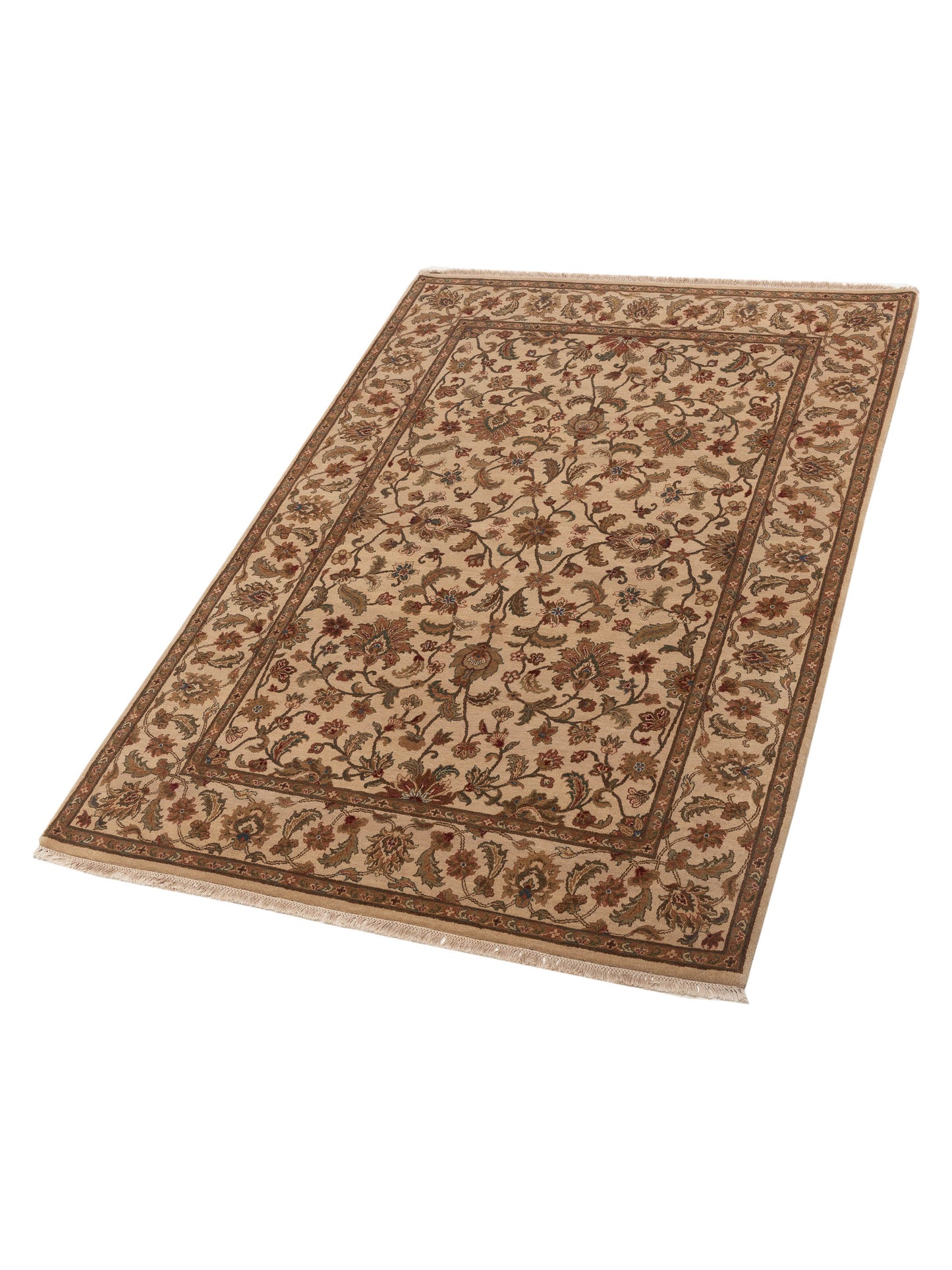 Rajpur Crown 84227 Ivory Ivory Transitional Hand Knotted Rug