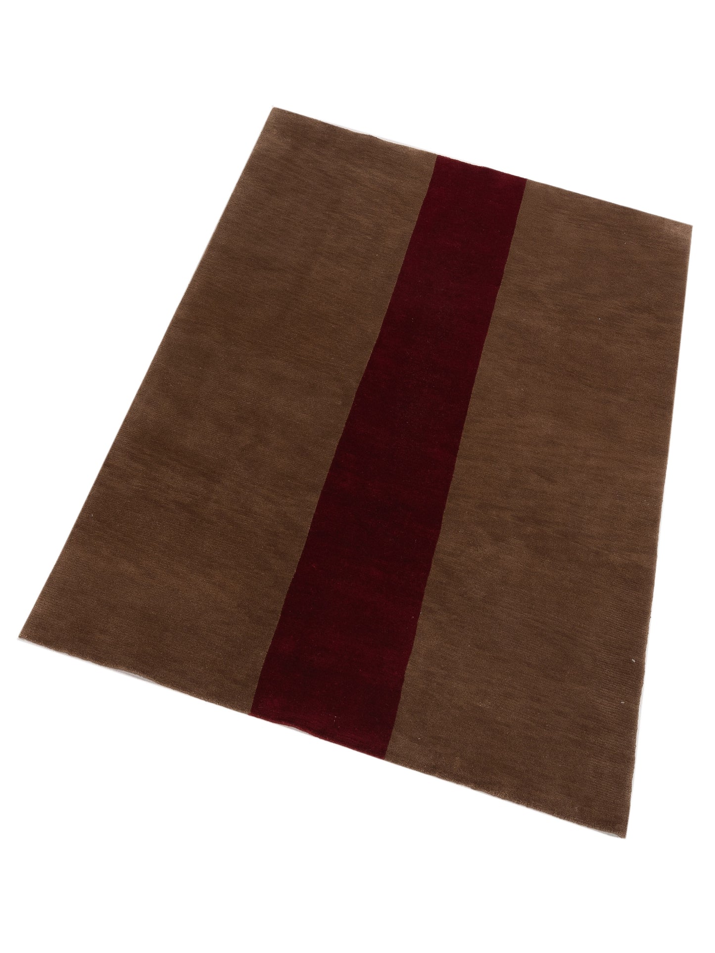 Siena Himalayan 84262 Brown Red  Contemporary Hand Knotted Rug