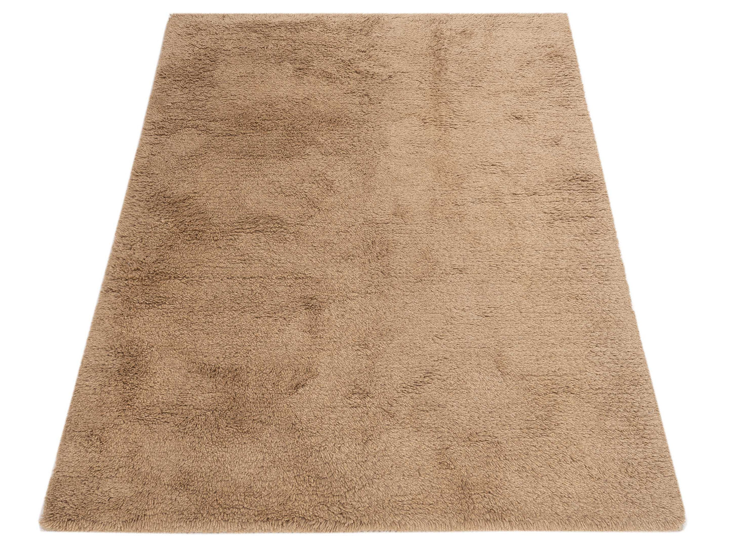 Bergamo Shaggy 86142 Brown  Contemporary Machine Made Rug