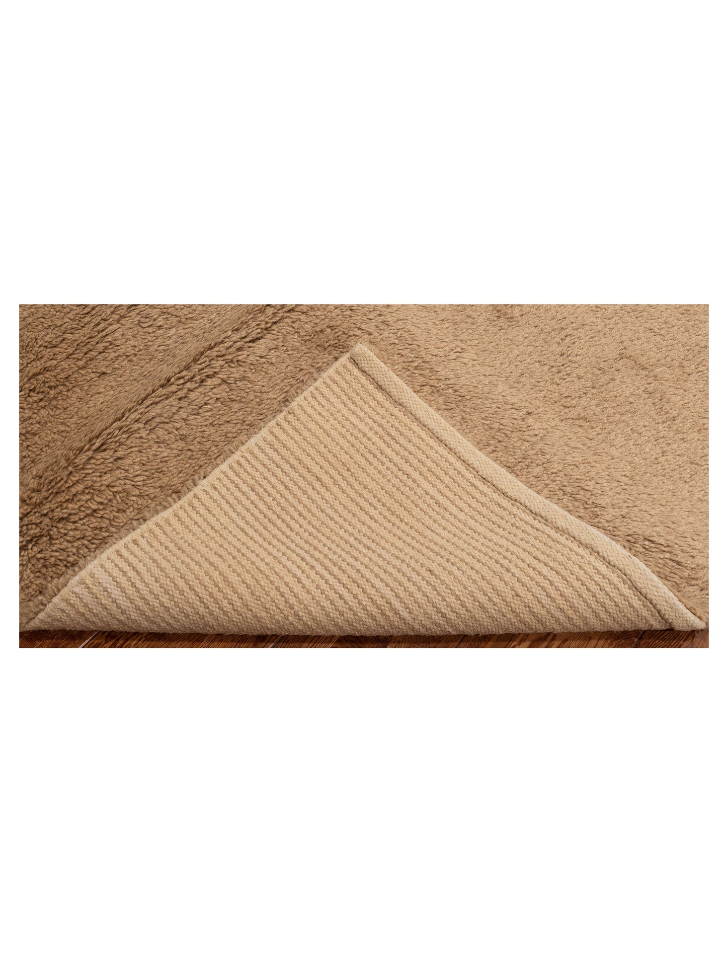 Bergamo Shaggy 86142 Brown  Contemporary Machine Made Rug