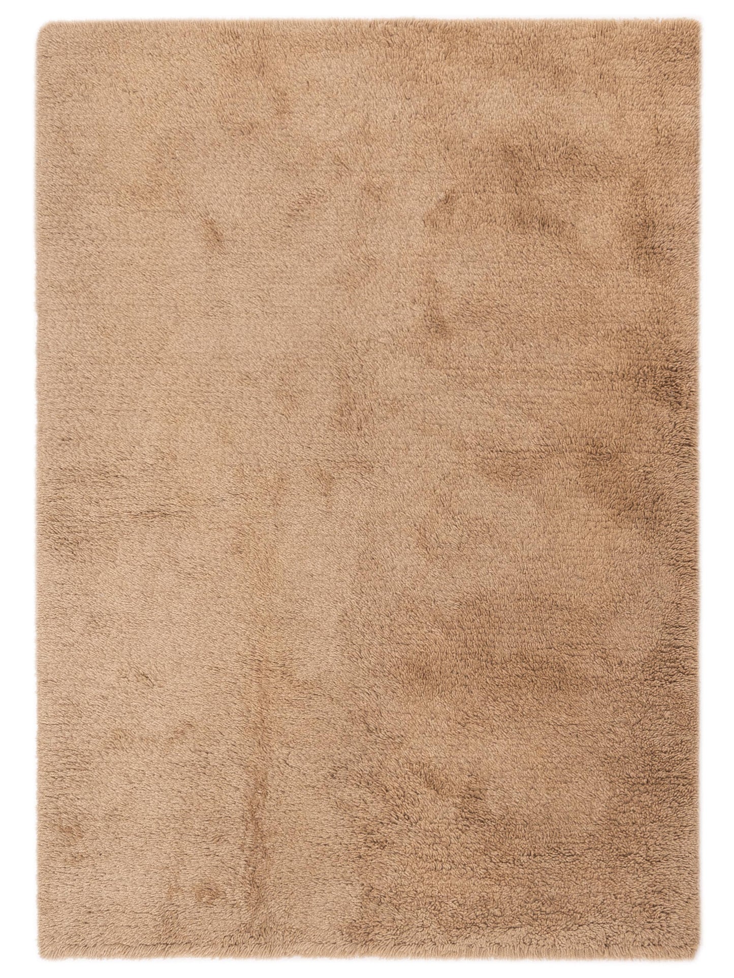 Bergamo Shaggy 86142 Brown Contemporary Machine Made Rug