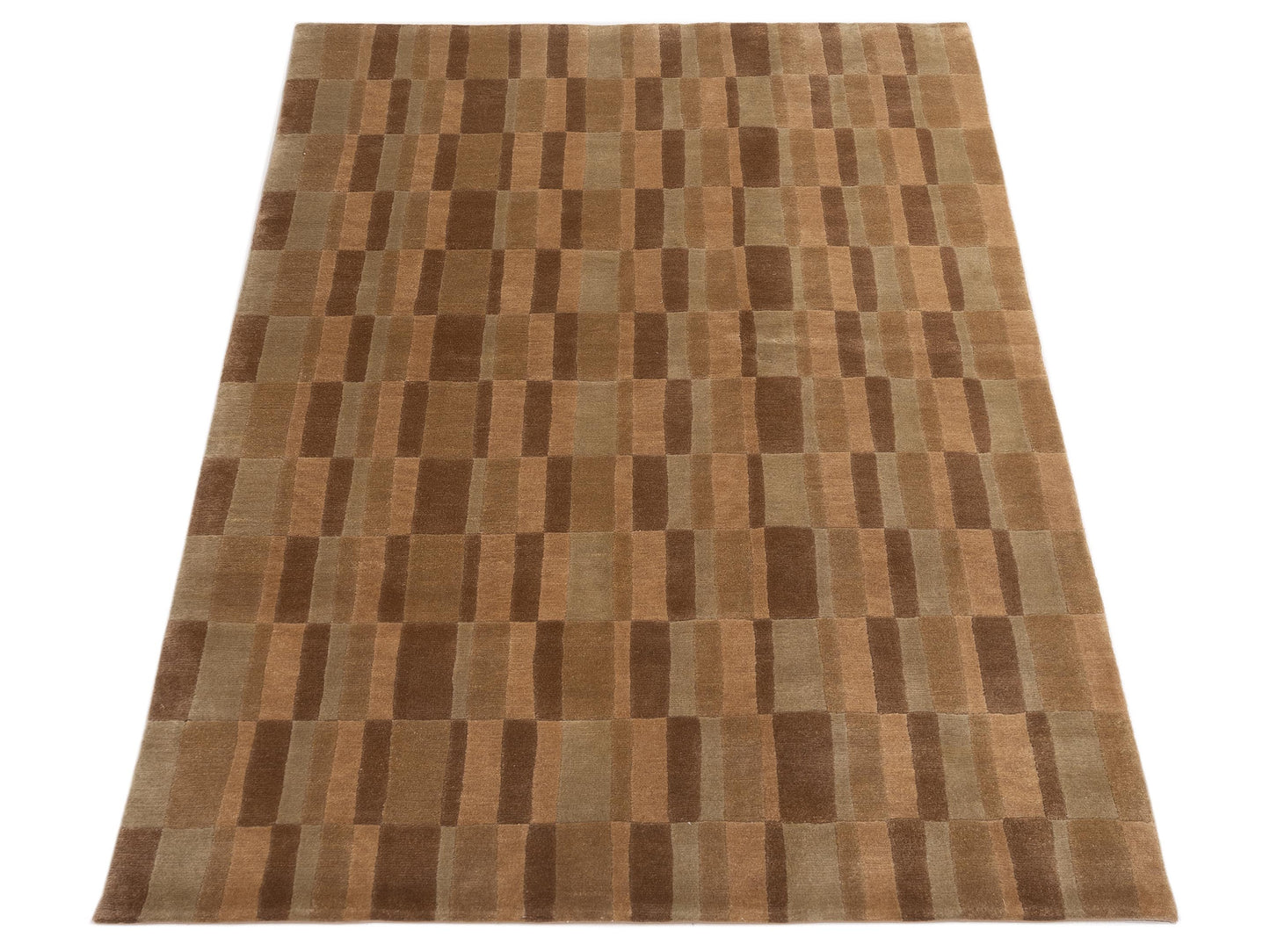 Siena Himalayan 86662 Brown  Transitional Hand Knotted Rug