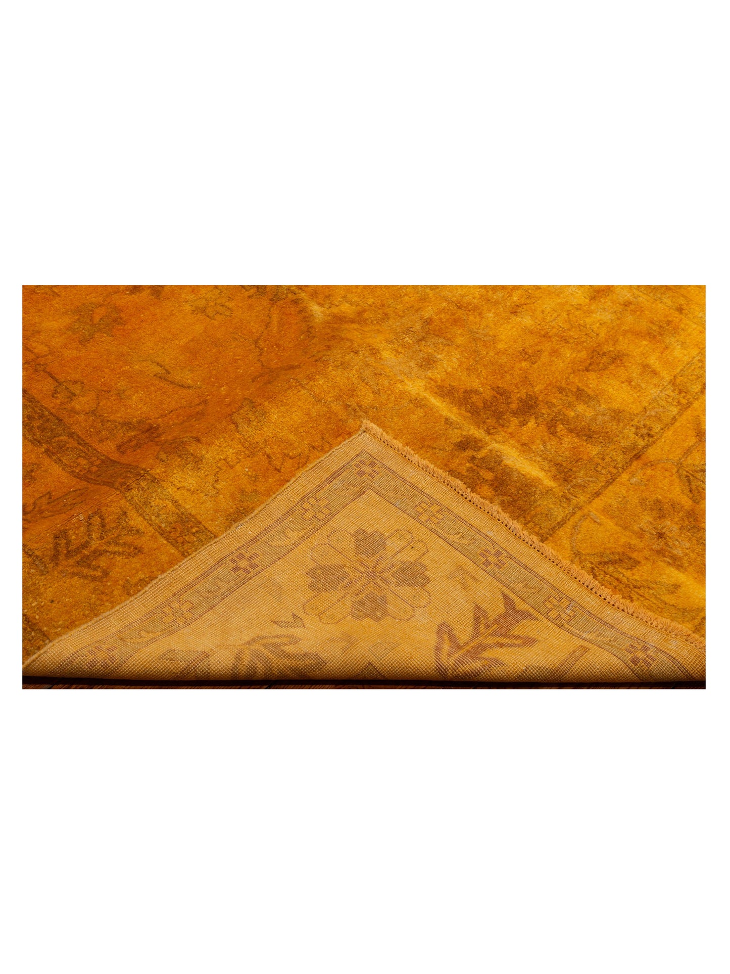 Pasha Vintage 86688 Yellow  Contemporary Hand Knotted Rug