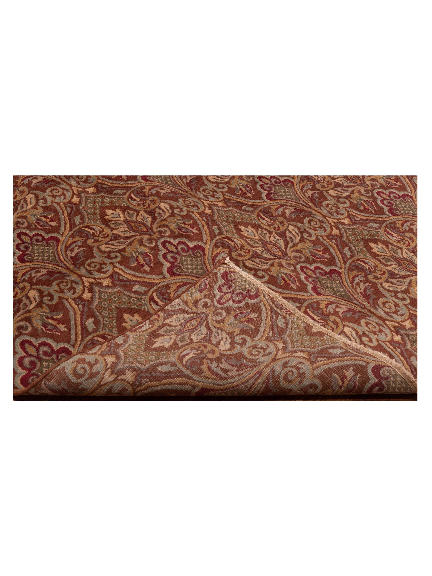 Rajpur Lilac 86732 Brown  Traditional Hand Knotted Rug