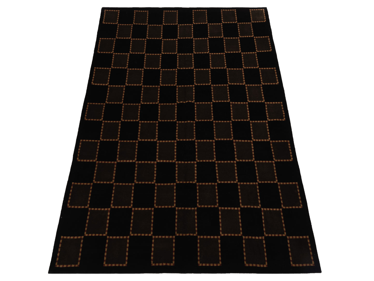 Siena Himalayan 88371 Black Green Transitional Hand Knotted Rug