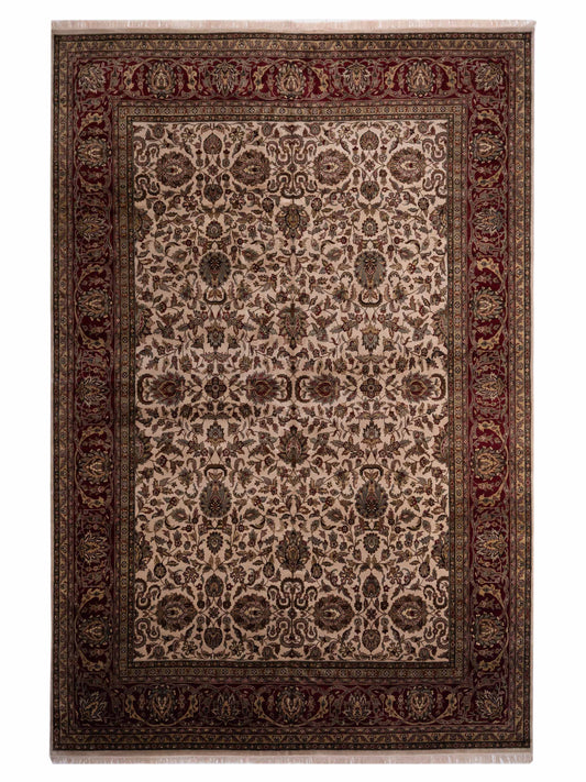 Rajpur Royal 88633 Ivory Traditional Hand Knotted Rug