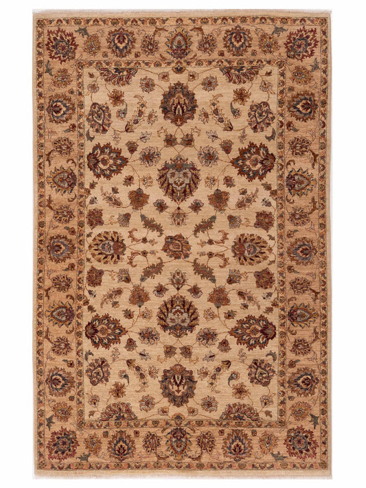 Rajpur Ghazani 89585 Ivory Transitional Hand Knotted Rug