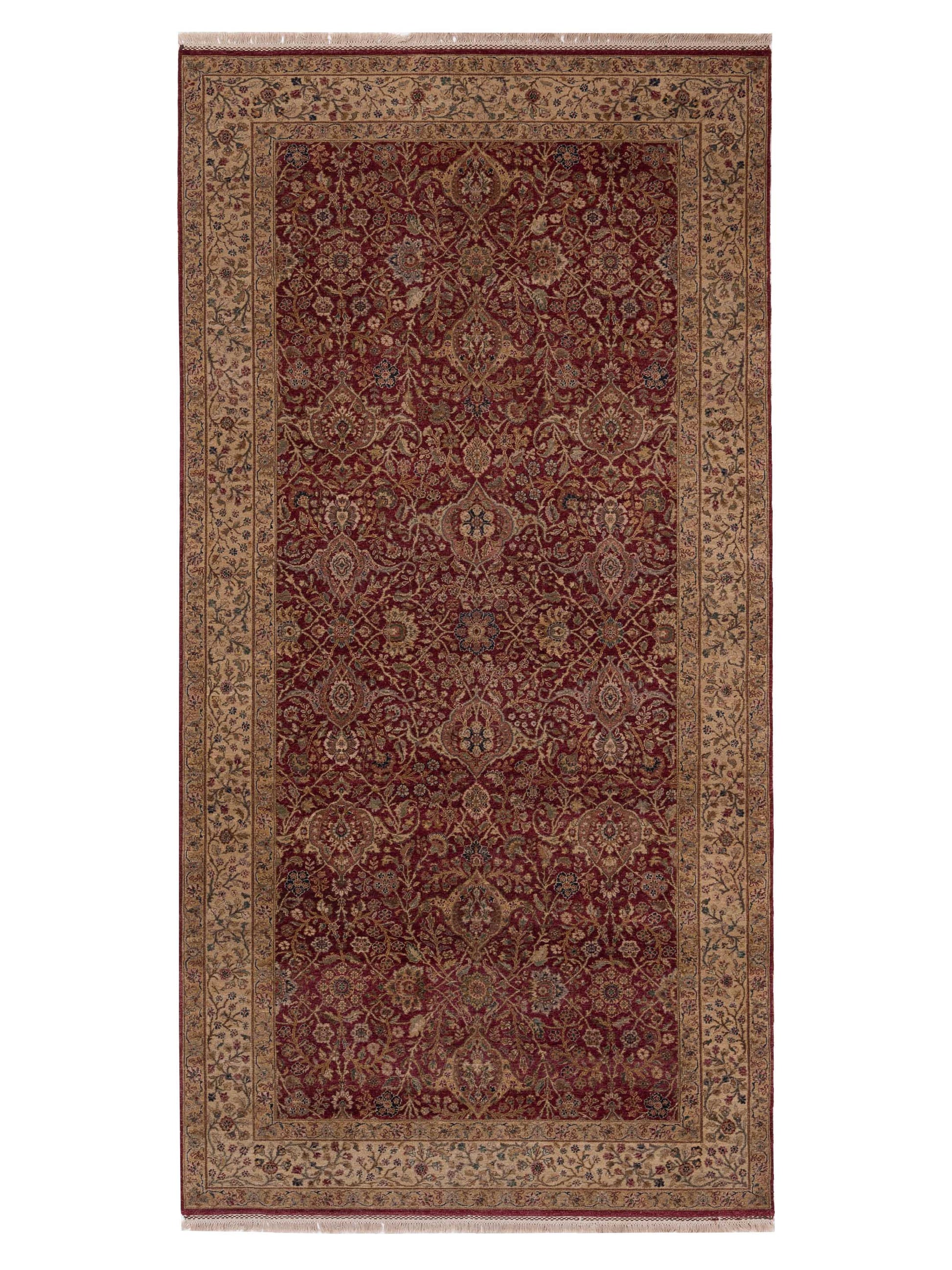 Rajpur Platinum 90460 Red Traditional Hand Knotted Rug