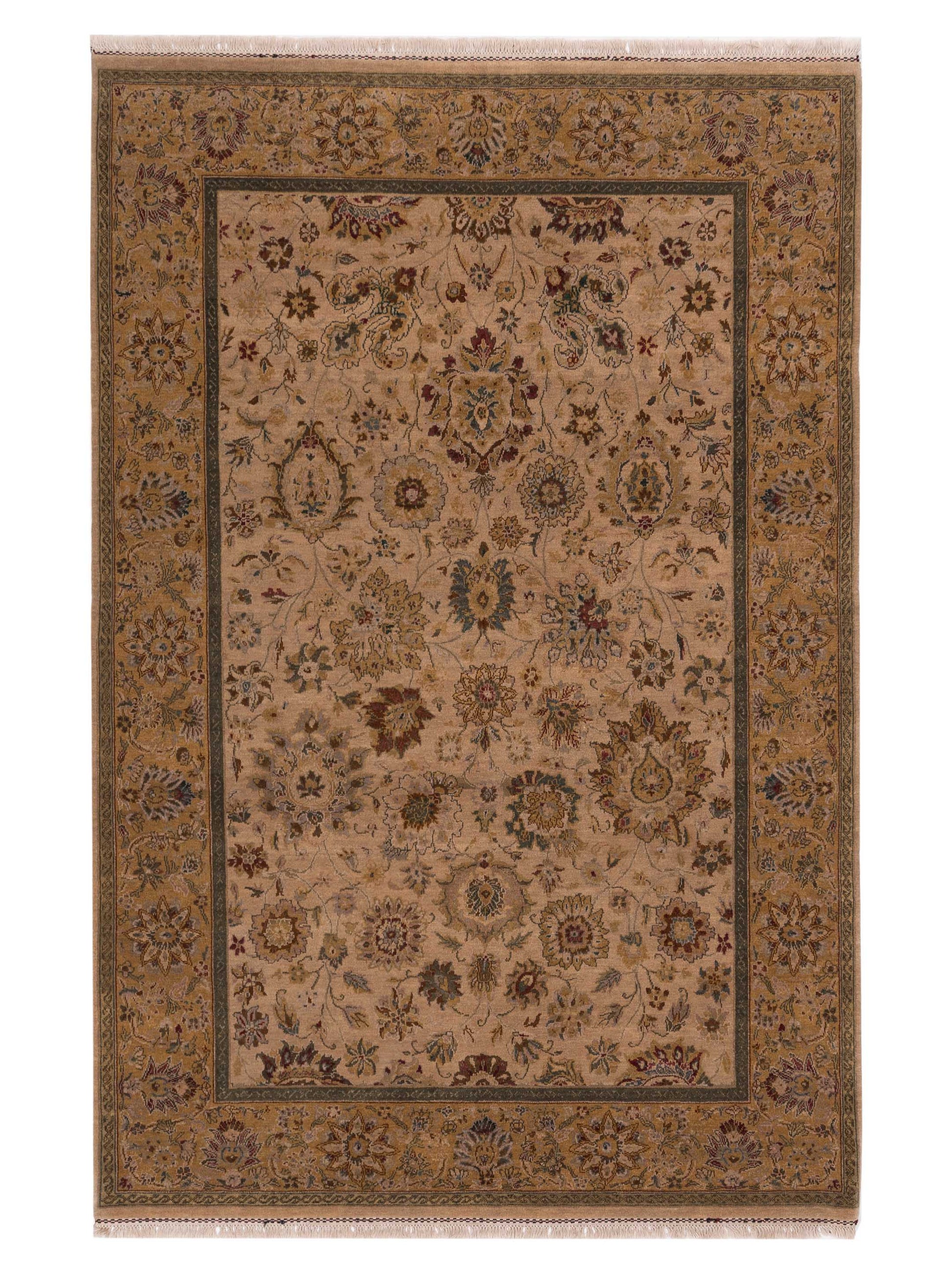 Rajpur Crown 90495 Beige Transitional Hand Knotted Rug