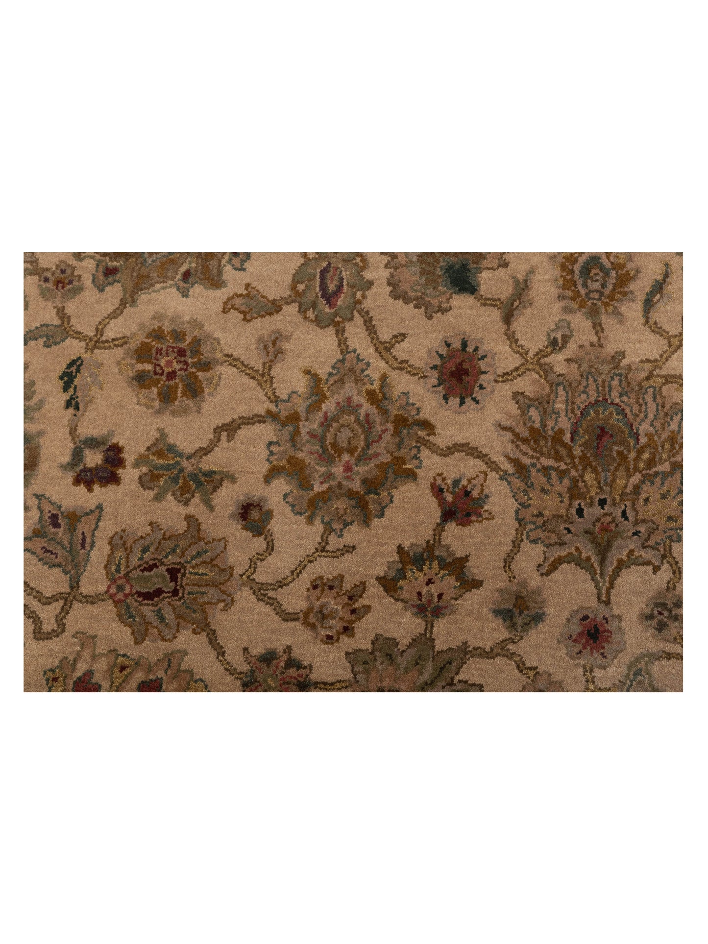 Rajpur Crown 90496 Beige Brown Transitional Hand Knotted Rug