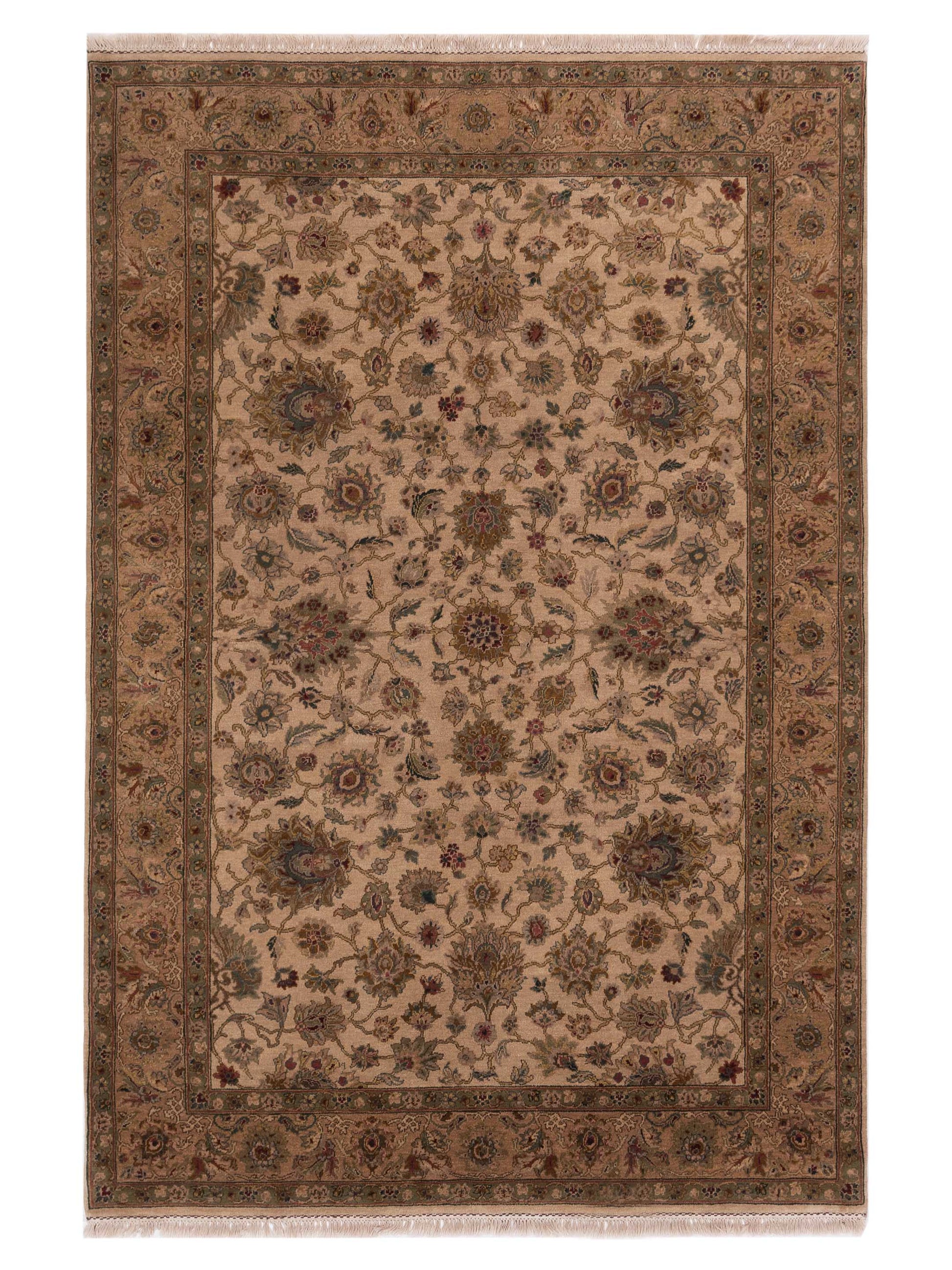 Rajpur Crown 90496 Beige Transitional Hand Knotted Rug