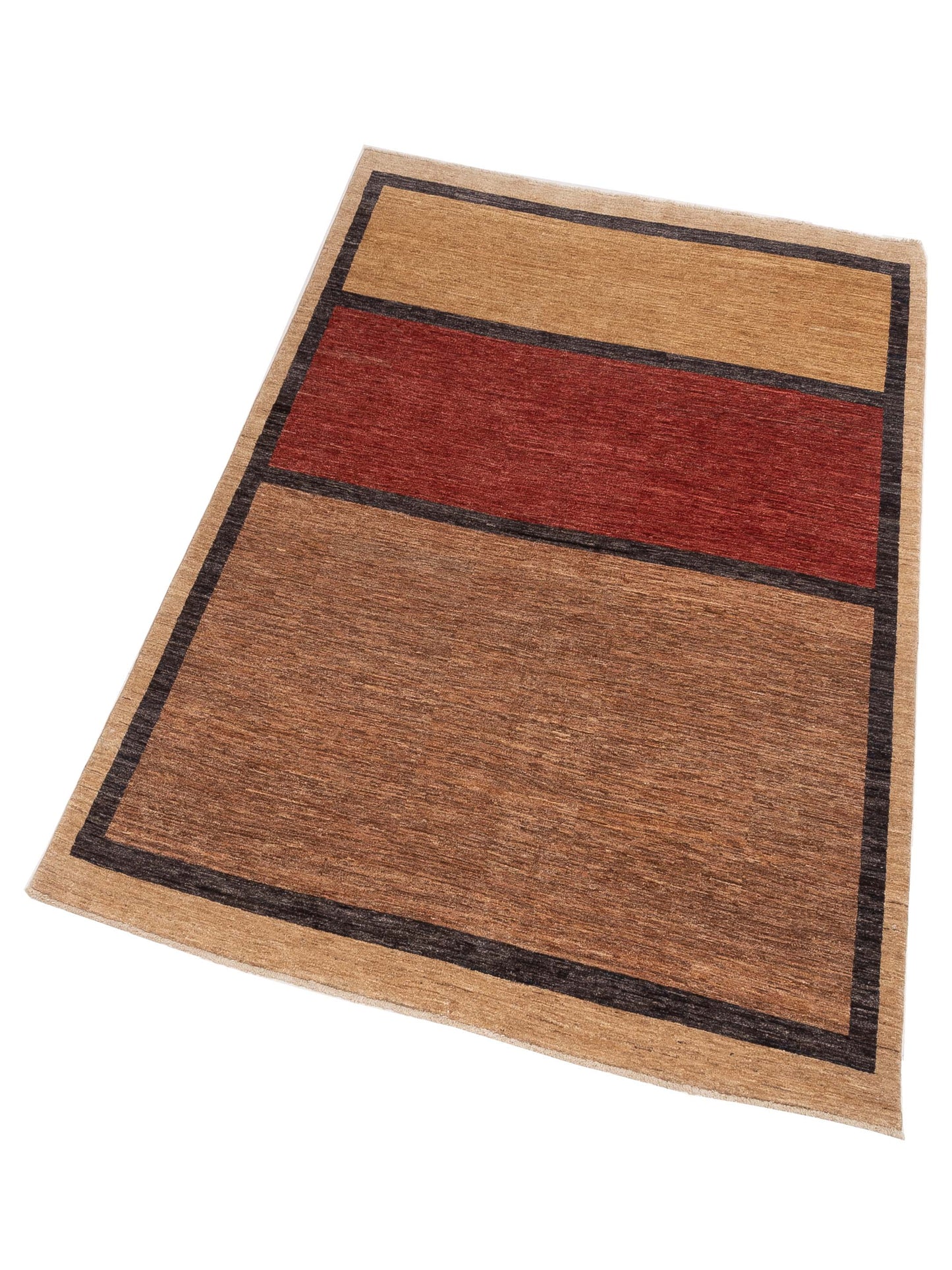 Nomad Bahar 92556 Light Brown  Contemporary Hand Knotted Rug