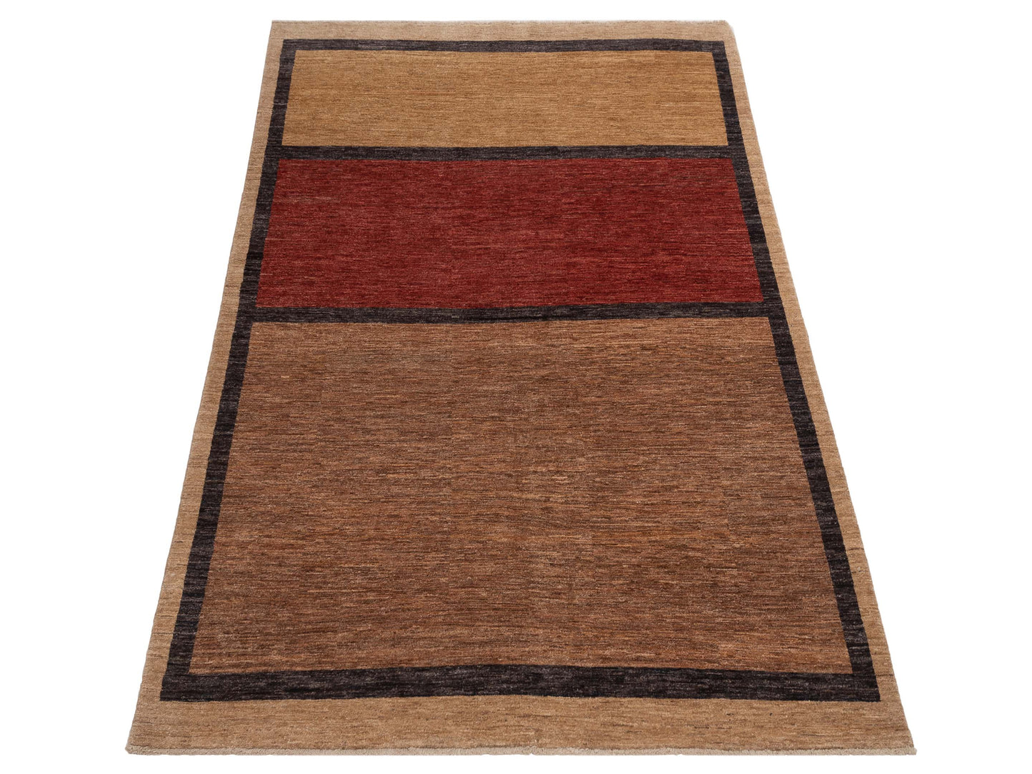 Nomad Bahar 92556 Light Brown  Contemporary Hand Knotted Rug