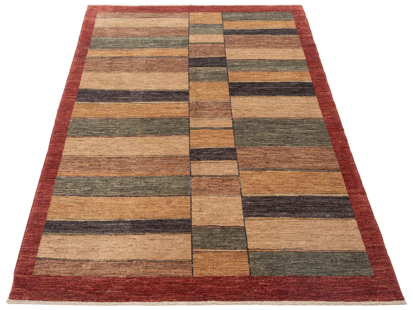 Nomad Bahar 92559 Multi Multi Contemporary Hand Knotted Rug