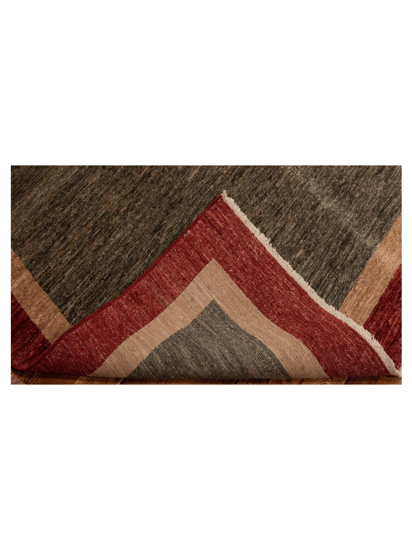 Nomad Bahar 92903 Brown Gold  Contemporary Hand Knotted Rug