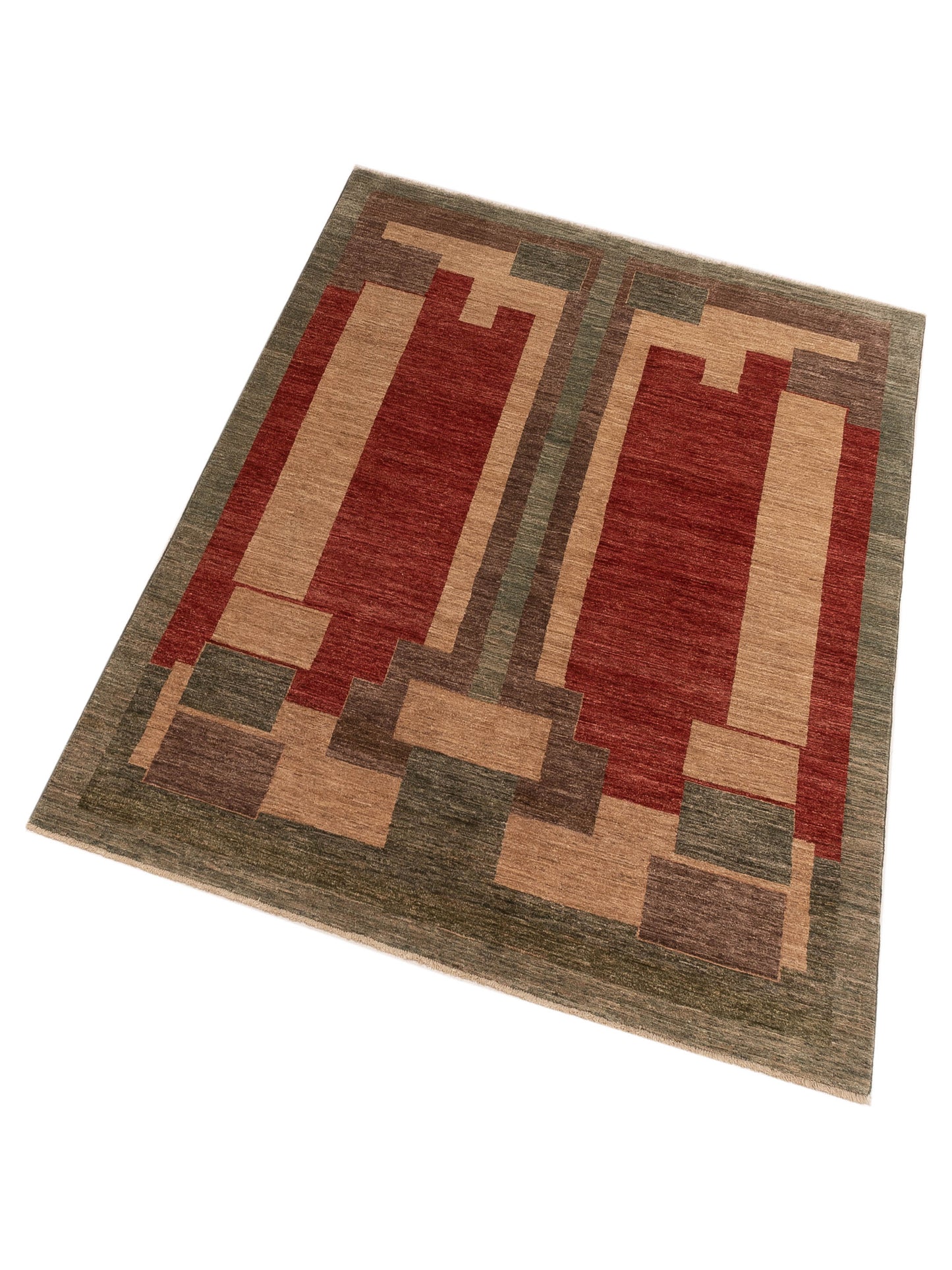 Nomad Bahar 92907 Multi  Contemporary Hand Knotted Rug