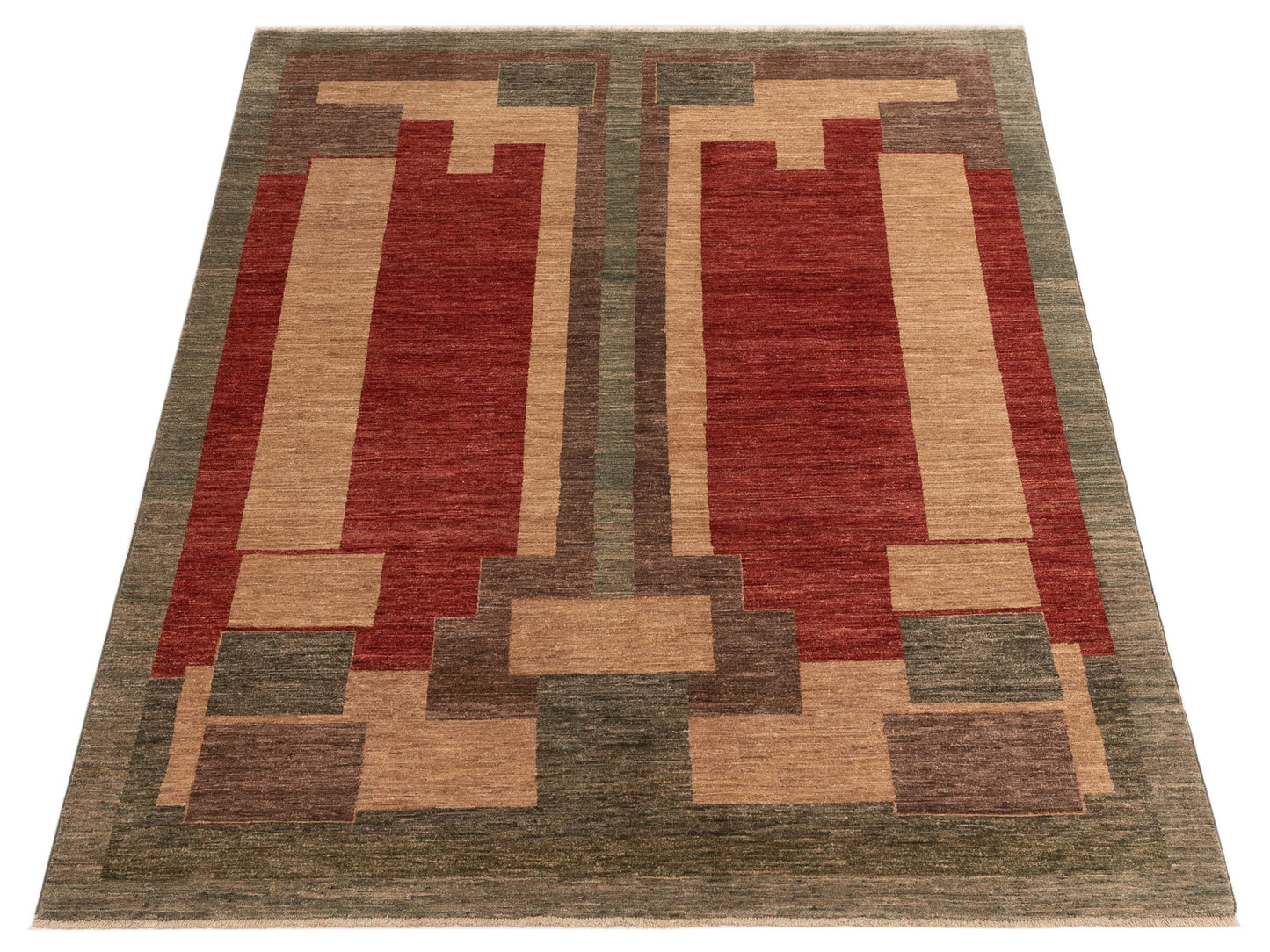 Nomad Bahar 92907 Multi  Contemporary Hand Knotted Rug