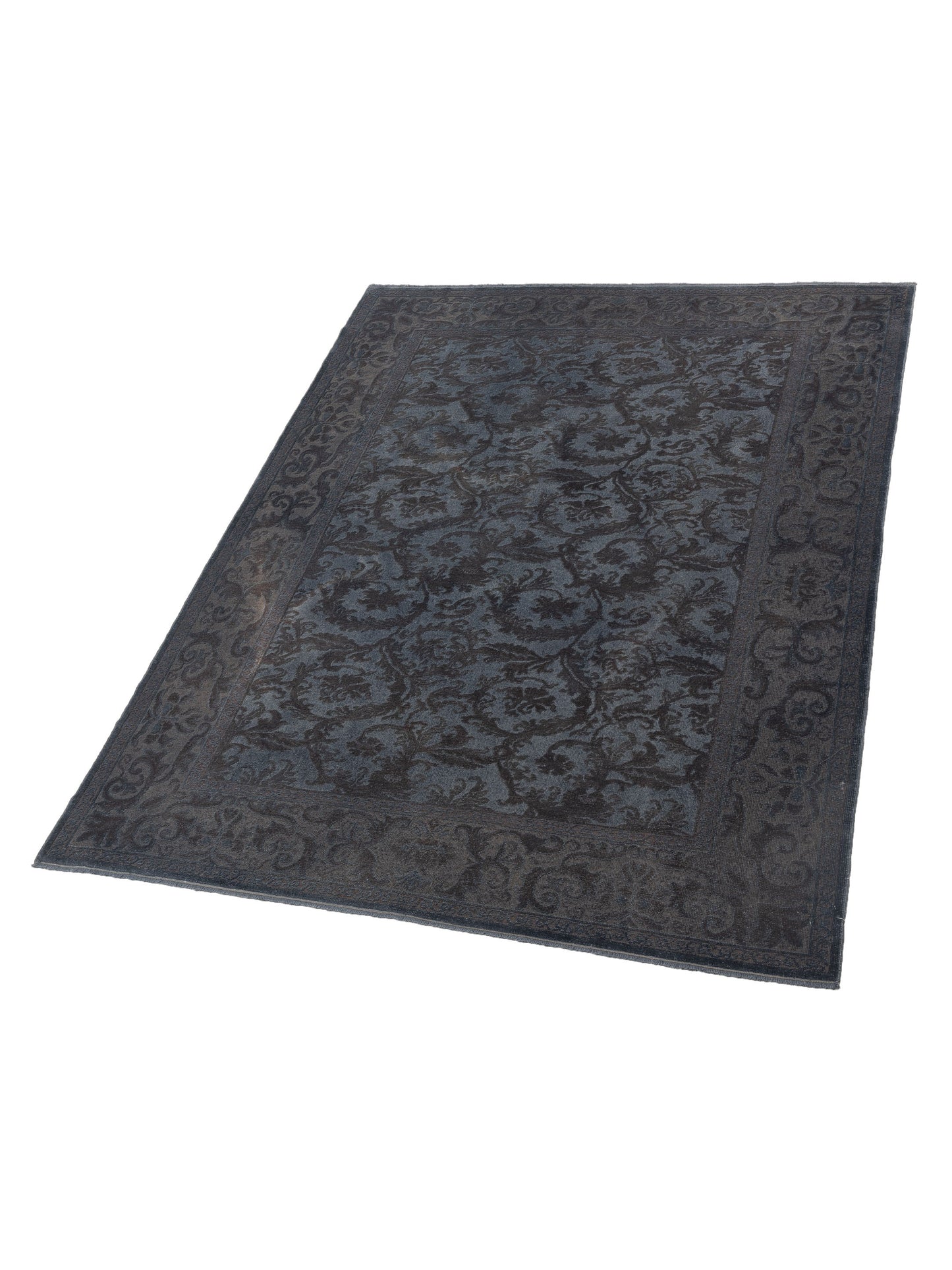 Pasha Vintage 93102 Gray  Contemporary Hand Knotted Rug